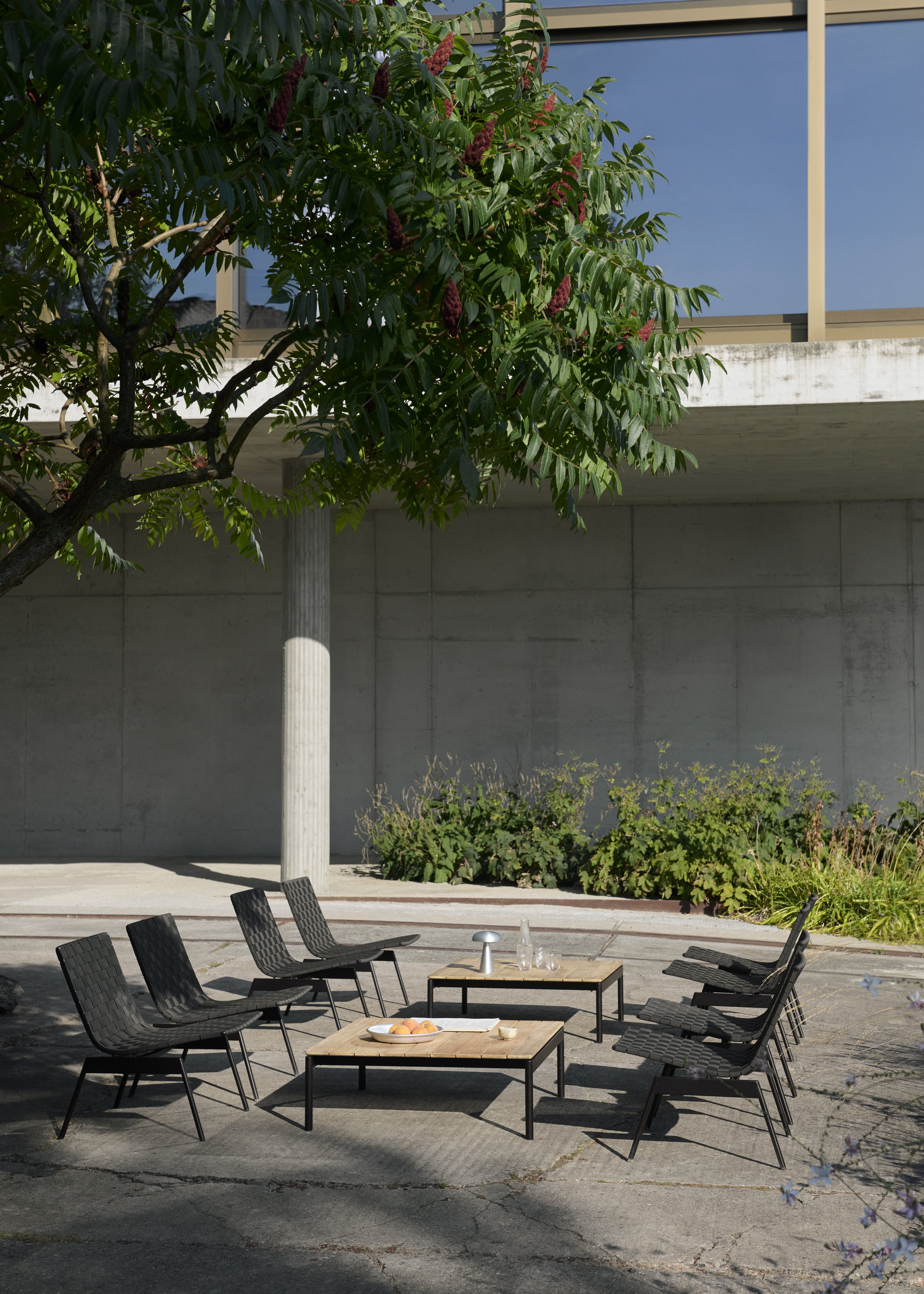 Outdoor Armchair VILLE AV44 Black
