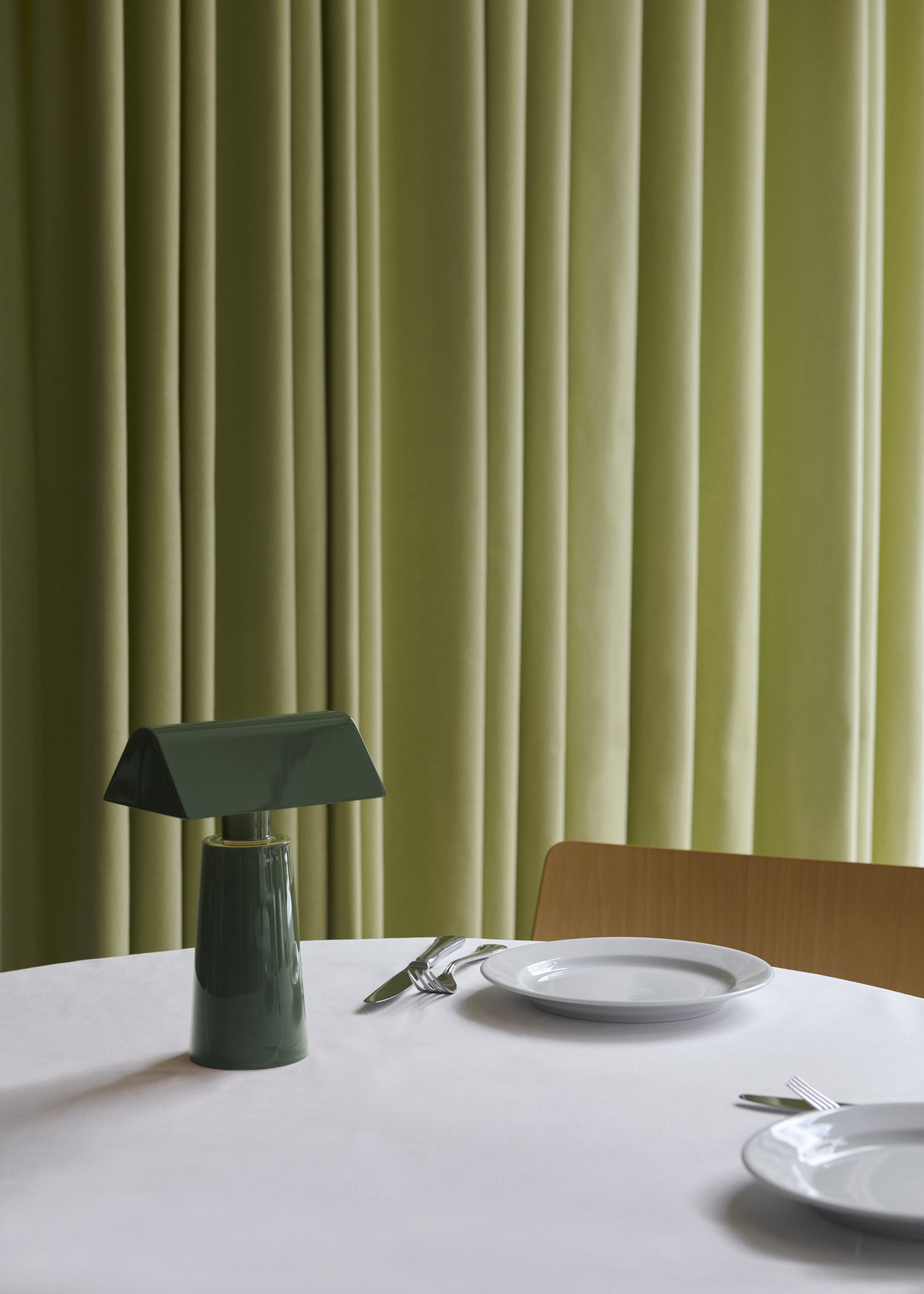 Portable lamp CARET MF1 dark green