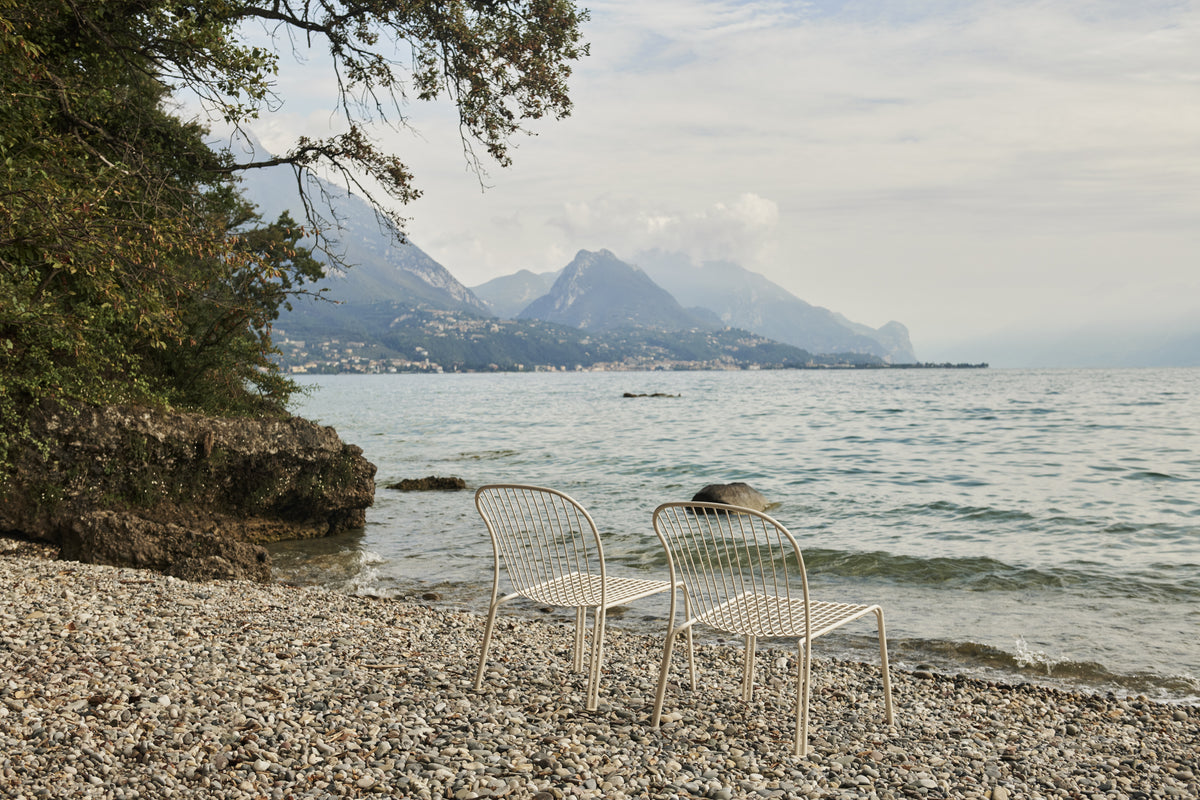 THORVALD SC100 outdoor armchair ivory