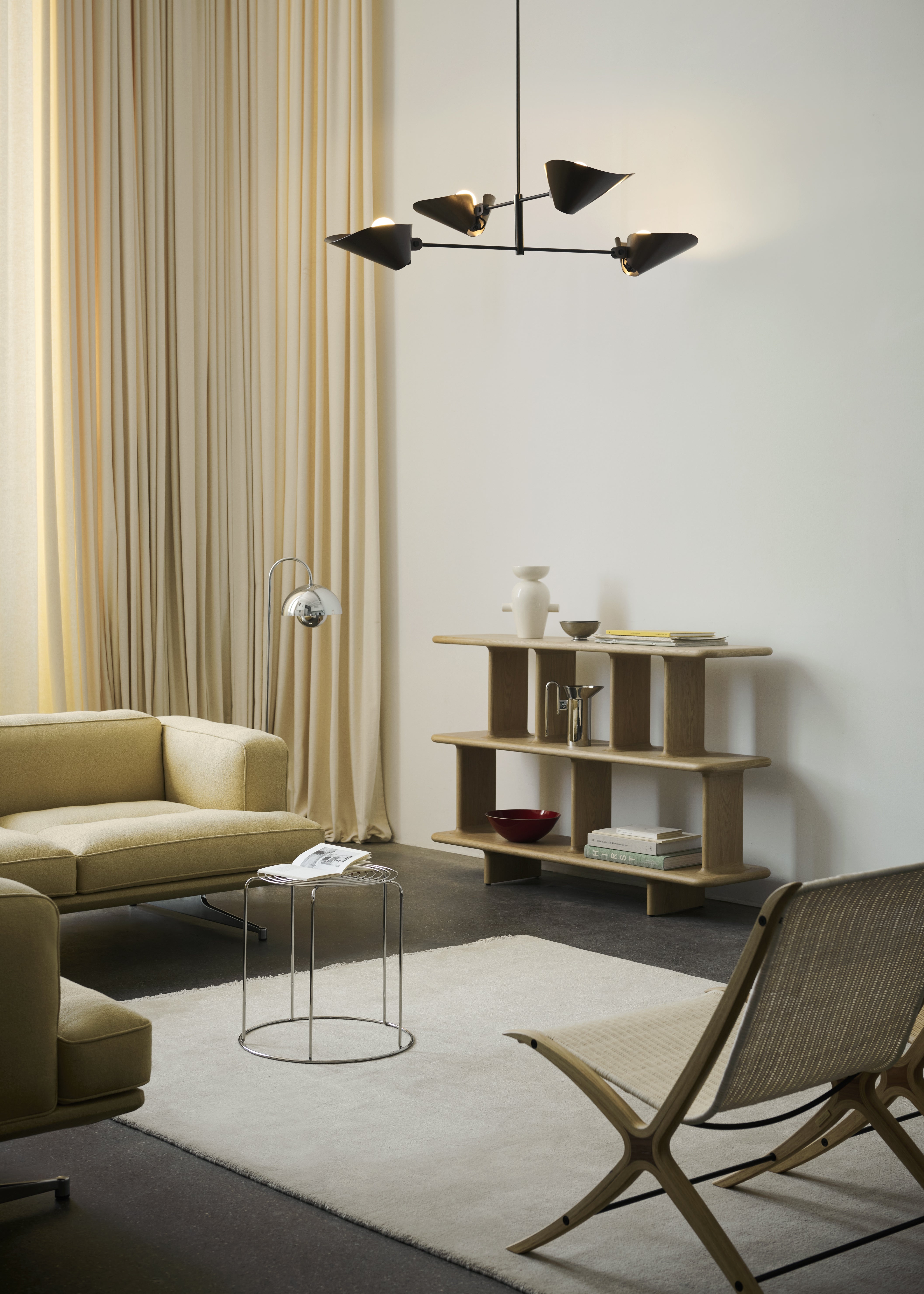 BONNET brown chandelier
