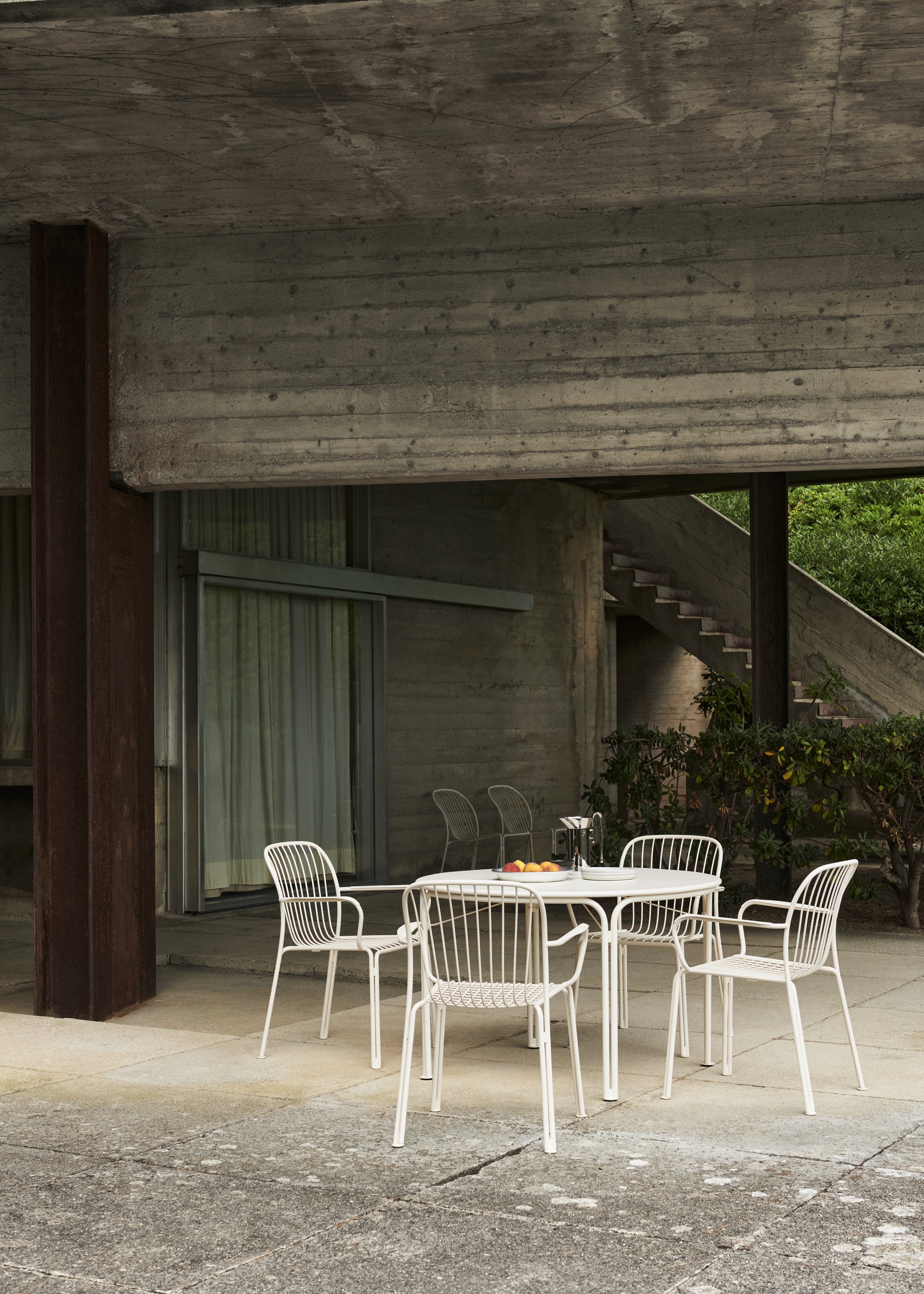 THORVALD SC95 Ivory Outdoor Armchair