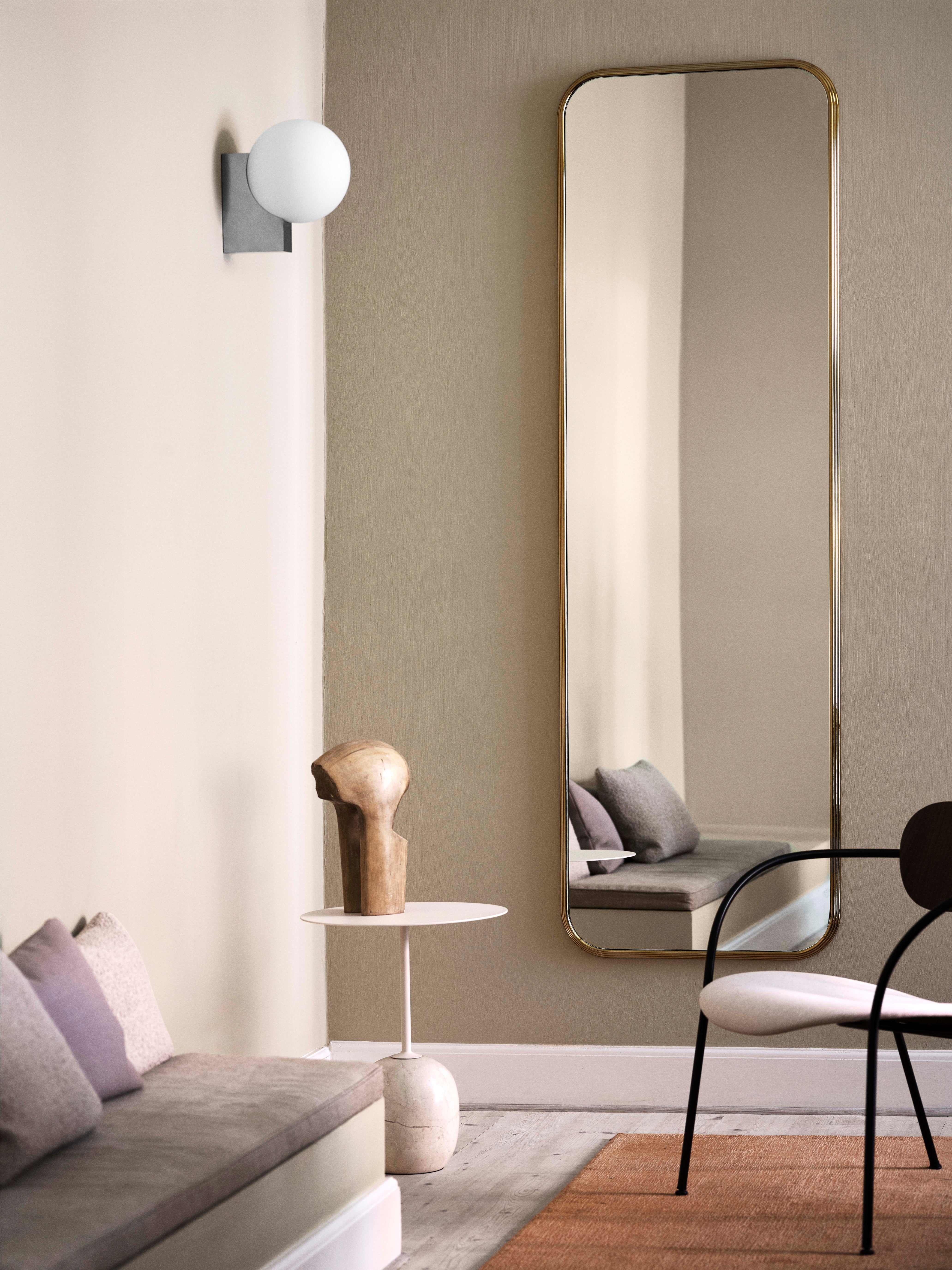 WALL LAMP JOURNEY SH2 glass shade with gray base