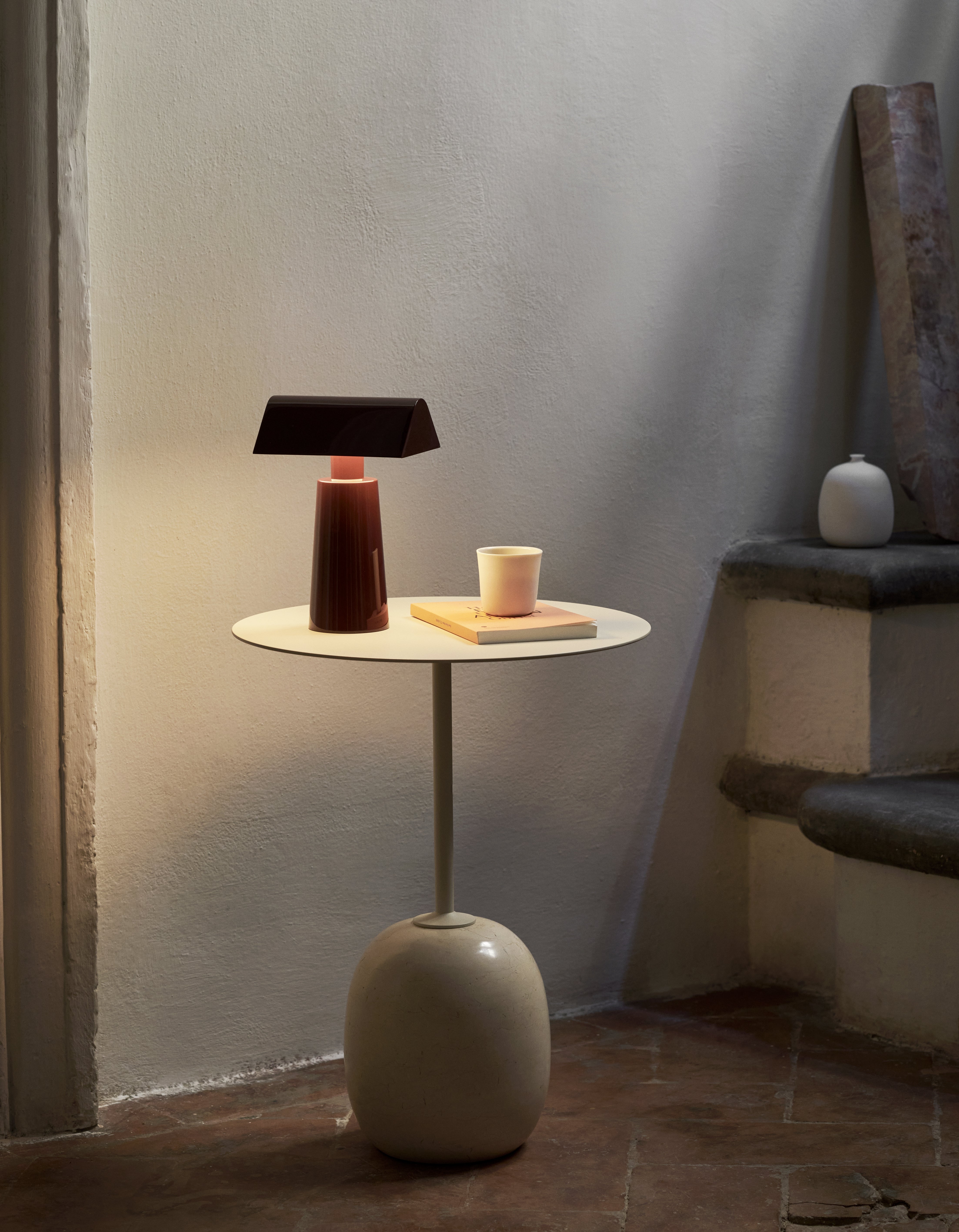 Portable lamp CARET MF1 burgundy