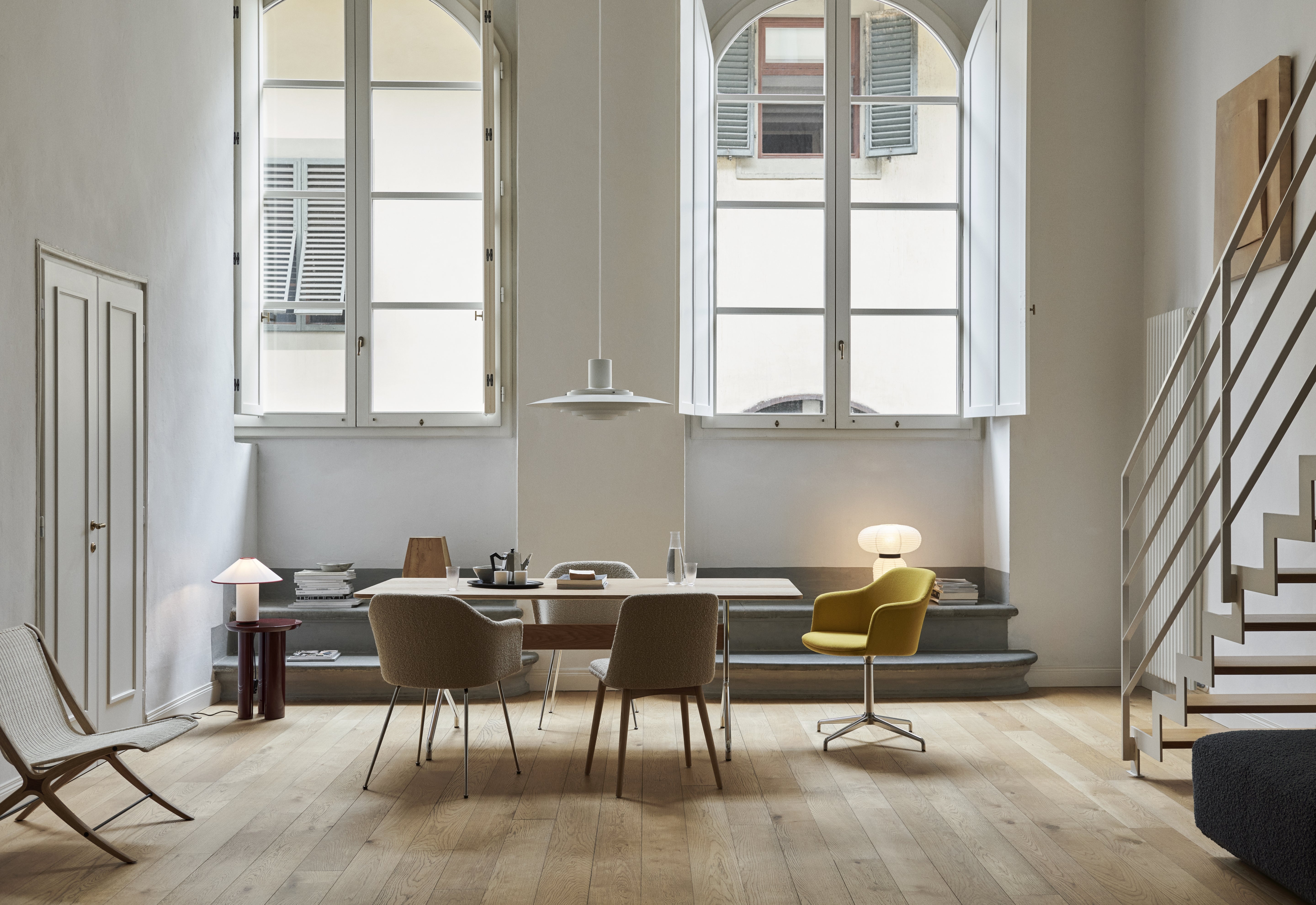 P376 Pendant Lamp Matte White