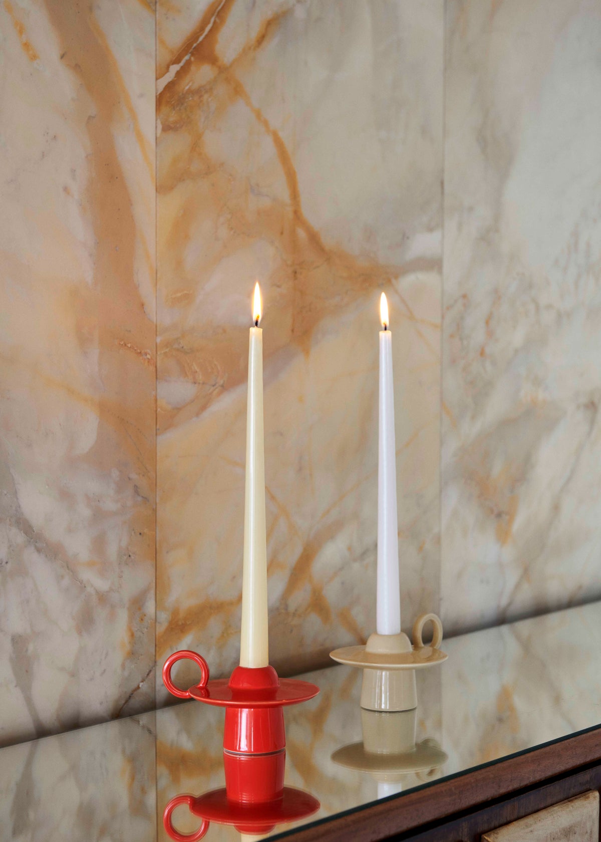 Candle holder MOMENTO JH39 red