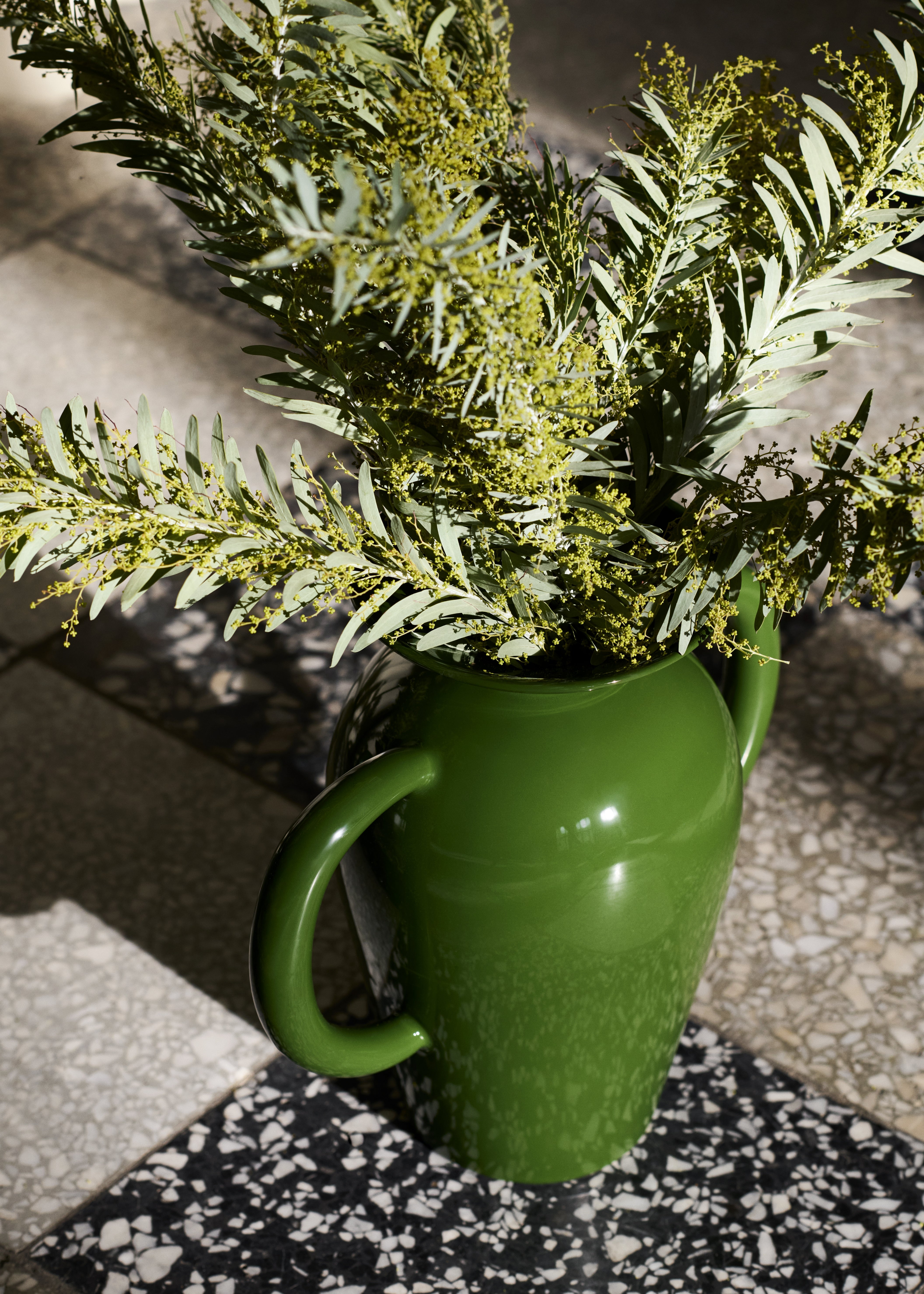 MOMENTO JH41 Vase in Emerald Green