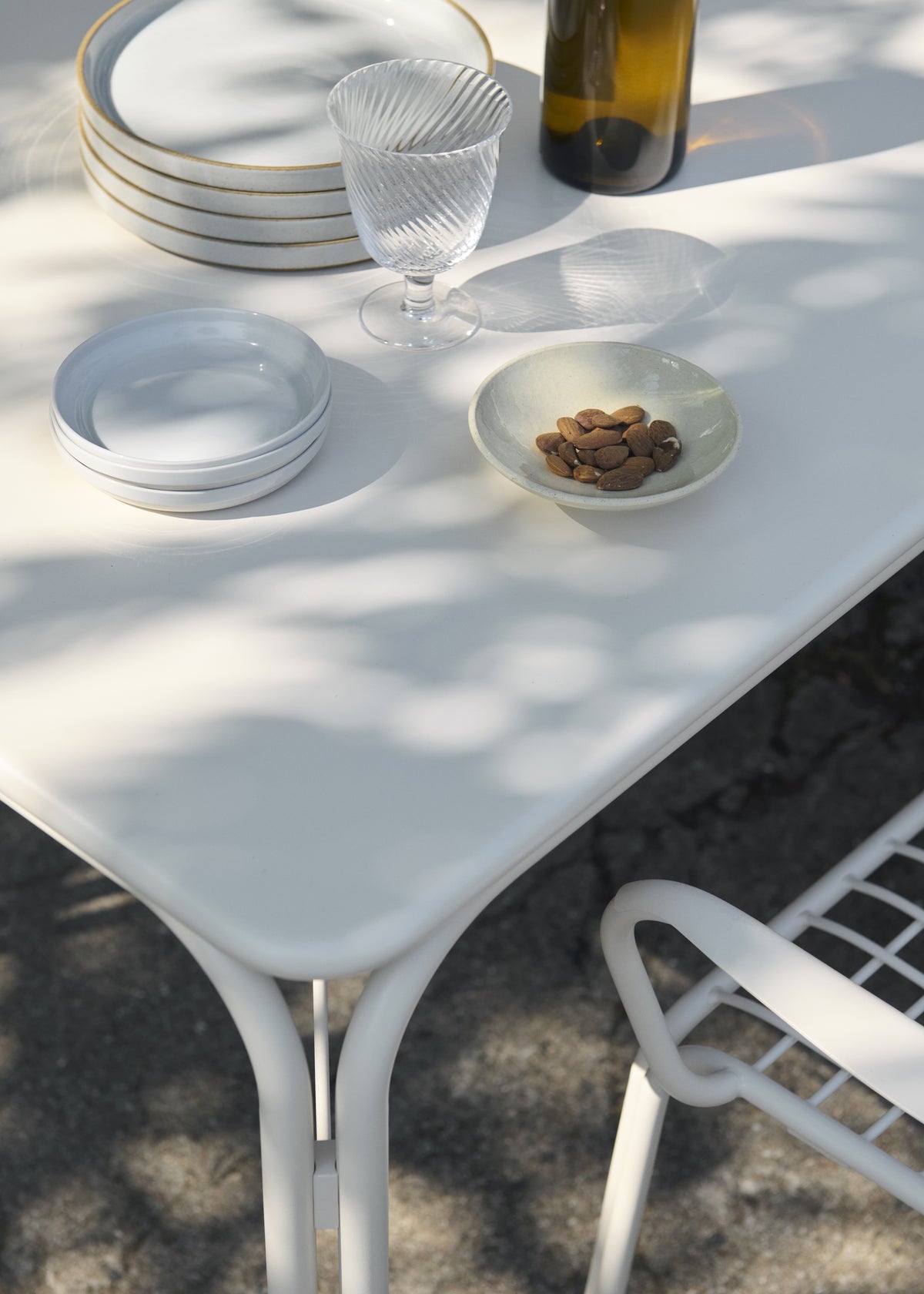 THORVALD outdoor table dark green