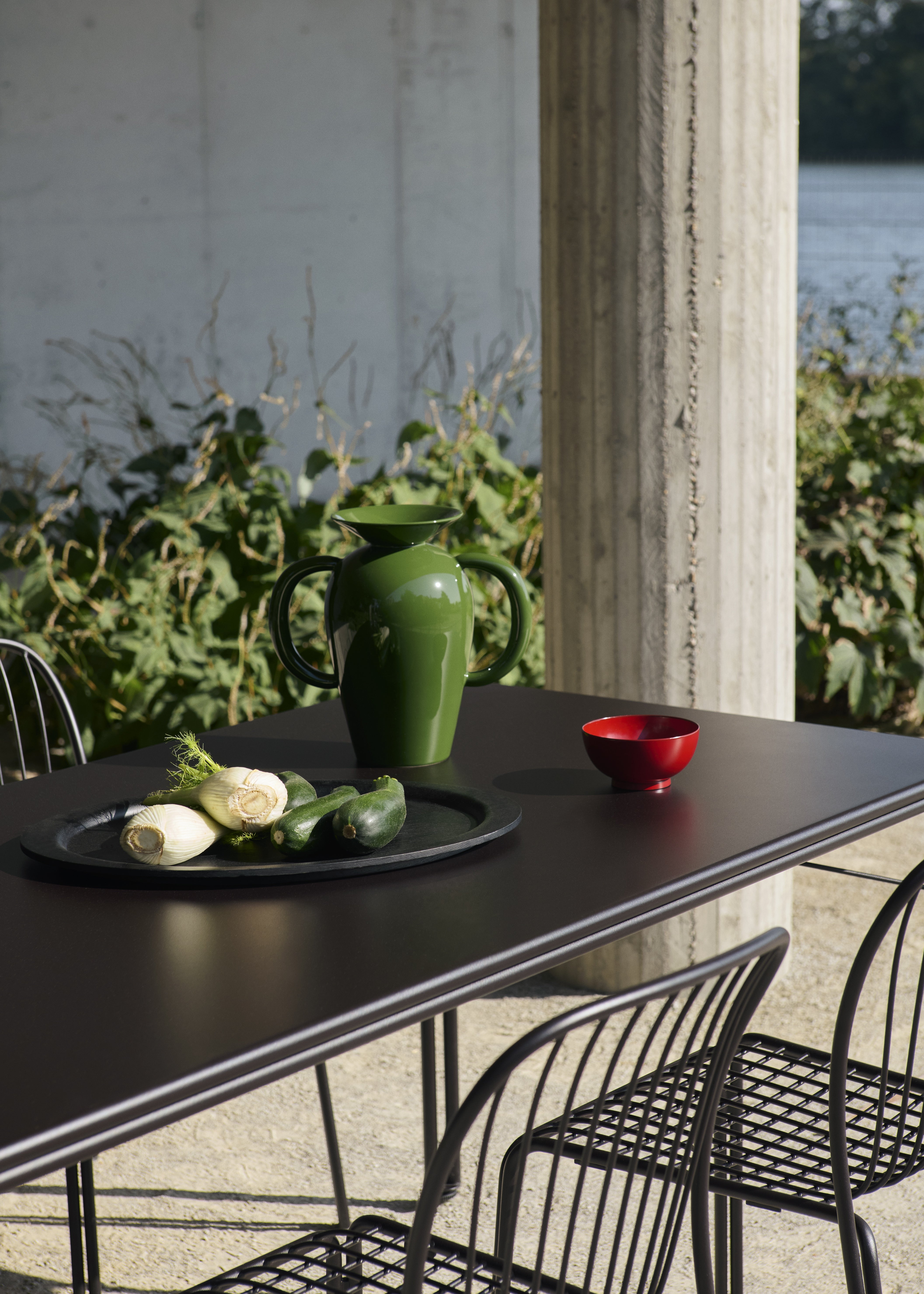 MOMENTO JH41 Vase in Emerald Green