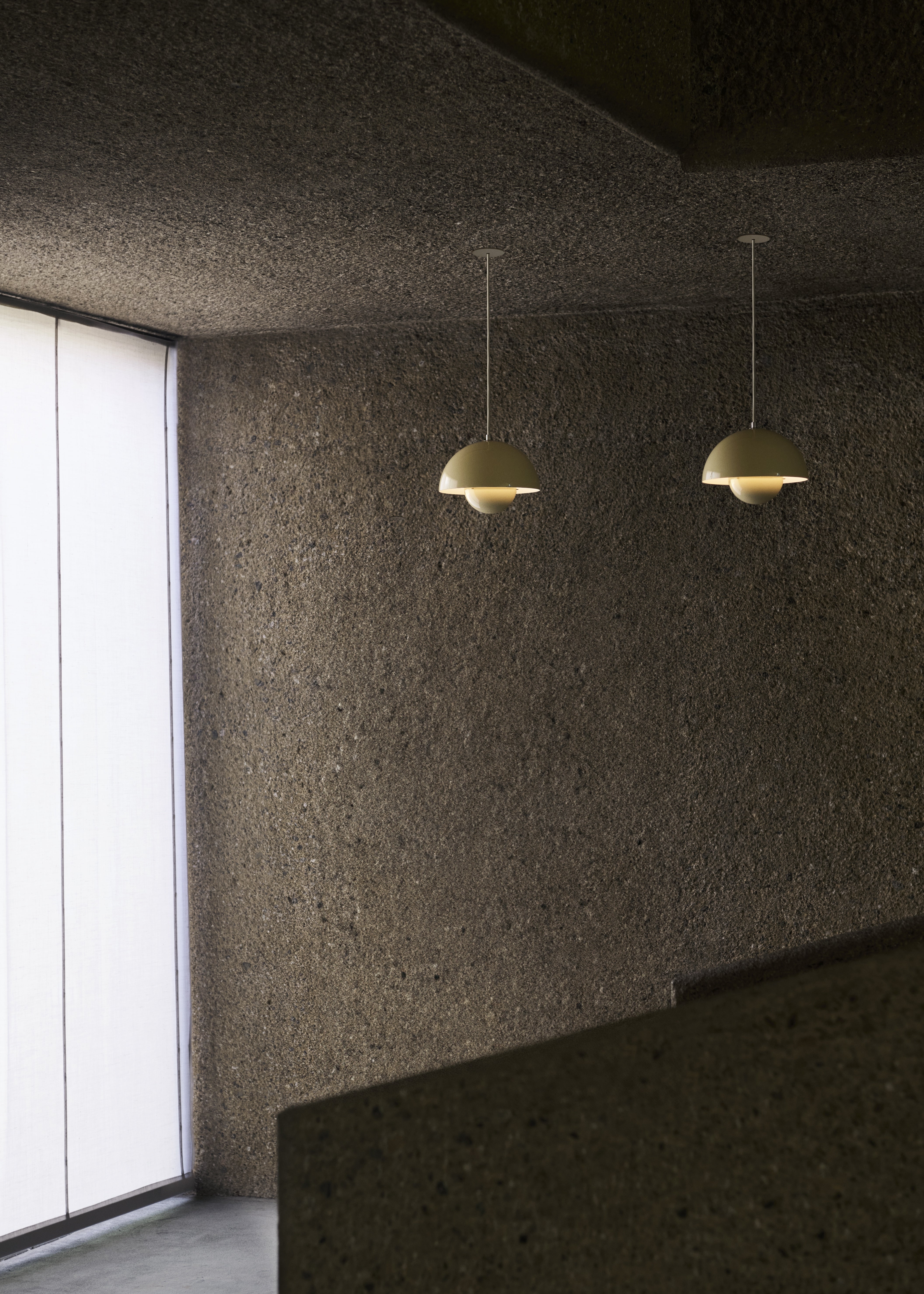 FLOWERPOT Pendant Lamp Ivory