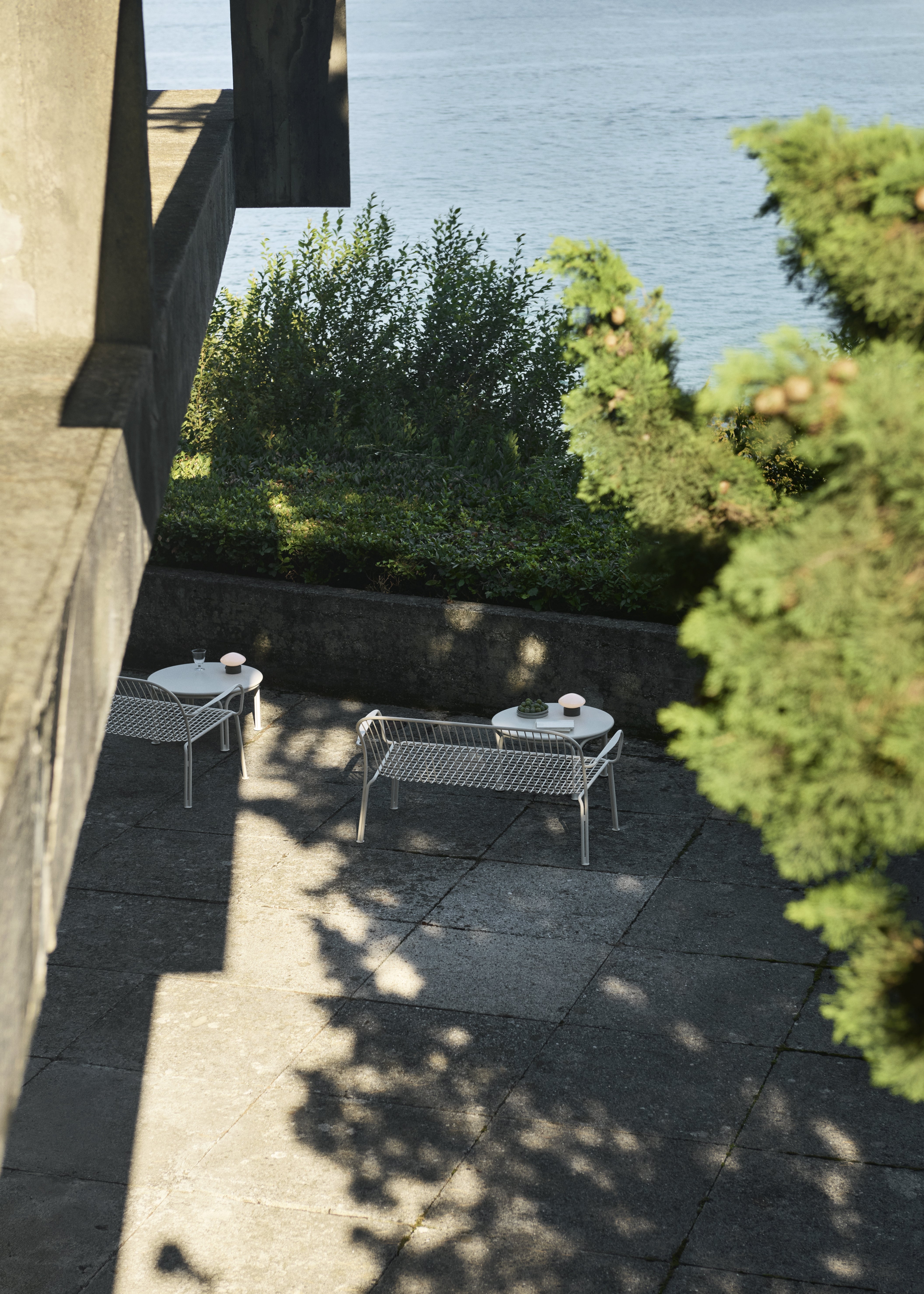 Thorvald Outdoor Coffee Table Black