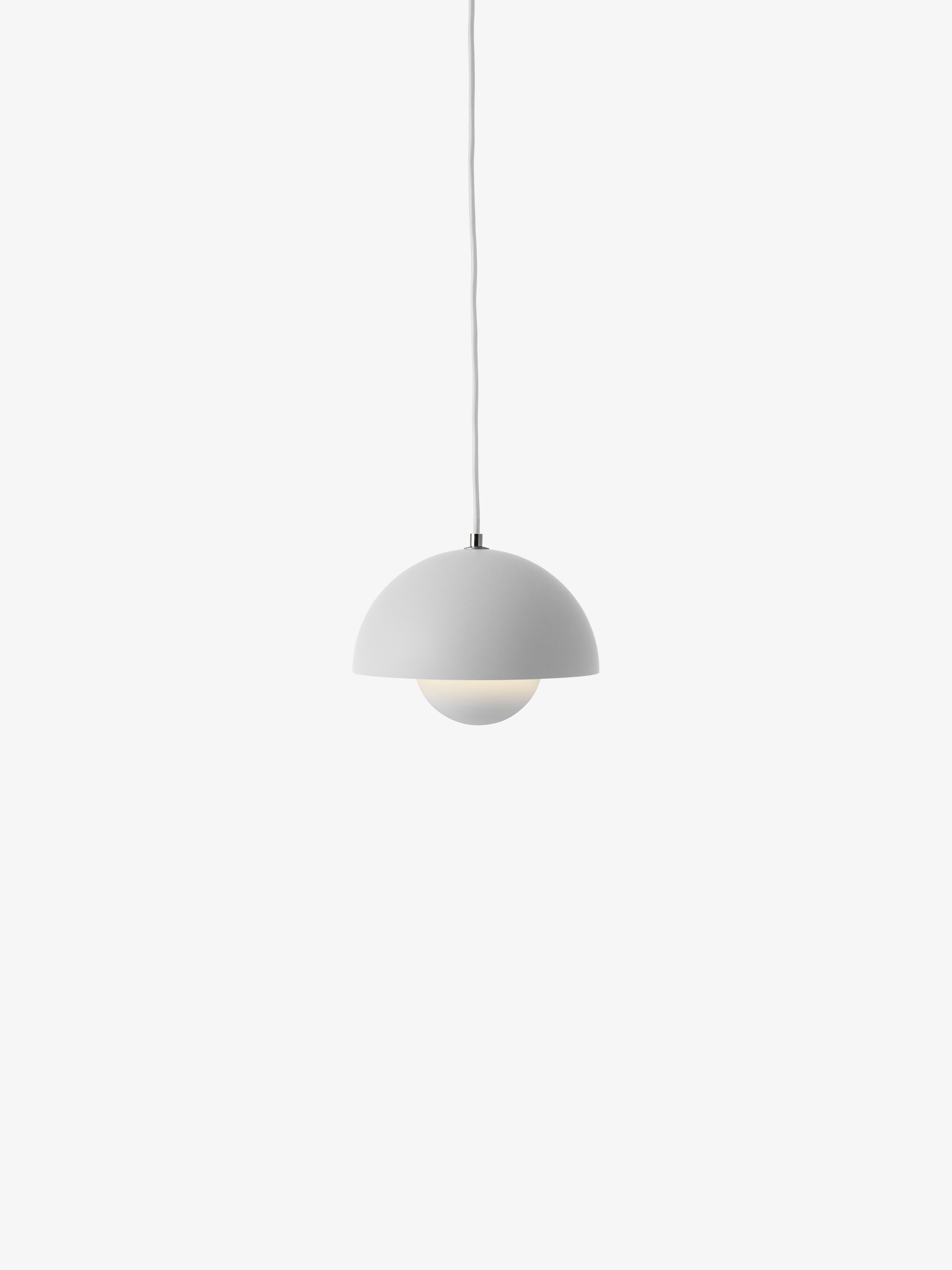 FLOWERPOT pendant lamp matte light gray