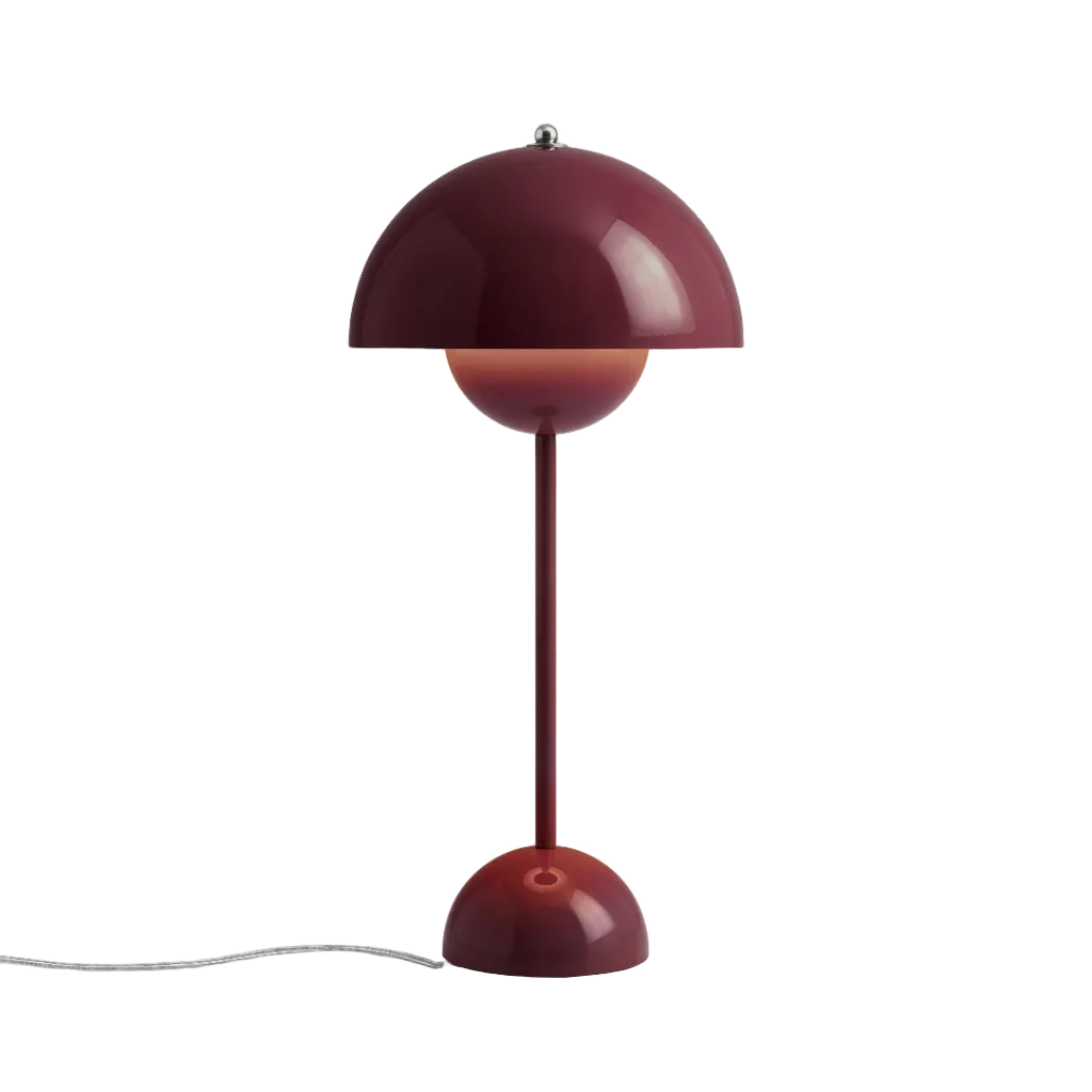 FLOWERPOT VP3 Table Lamp Dark Plum