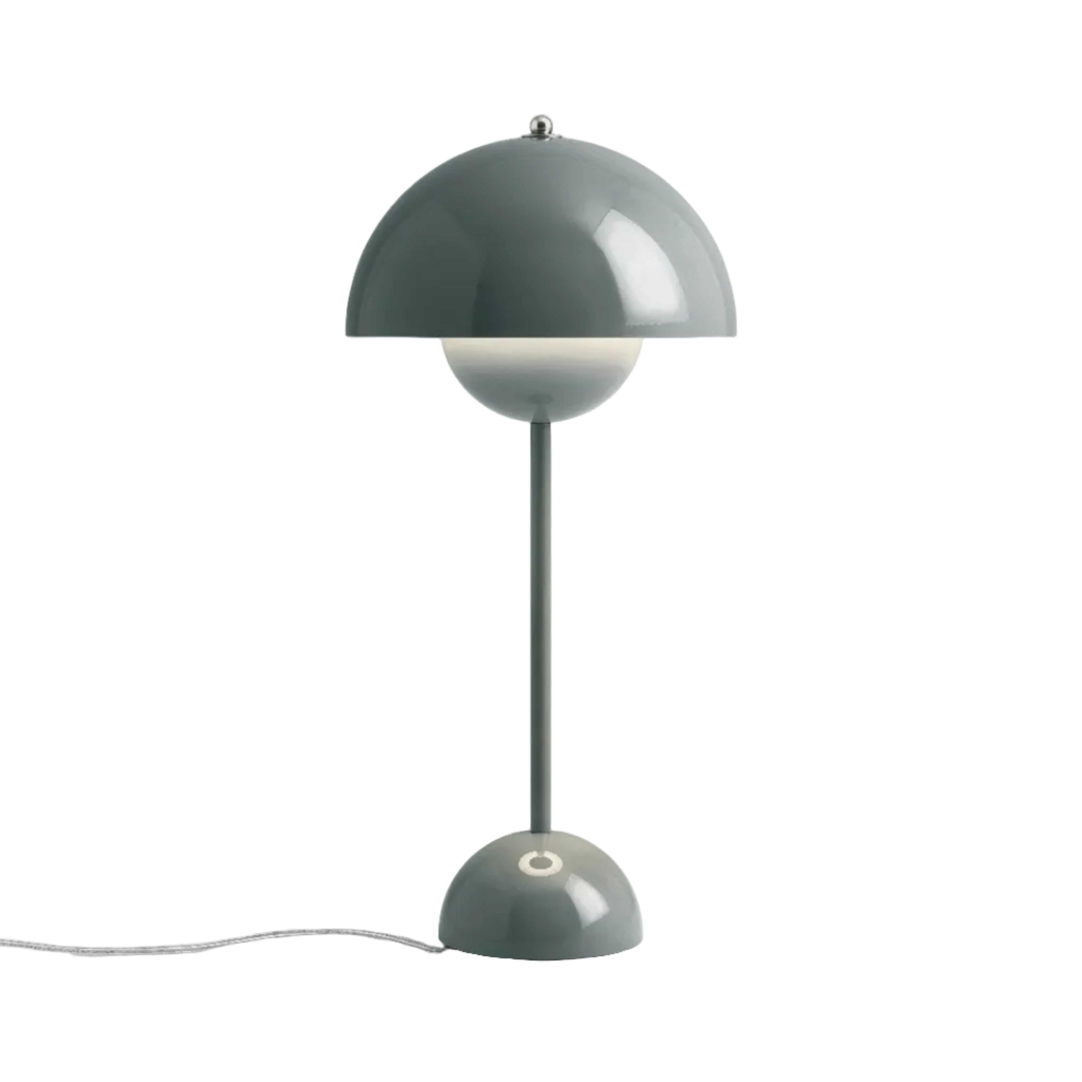 FLOWERPOT VP3 Table Lamp Gray Blue