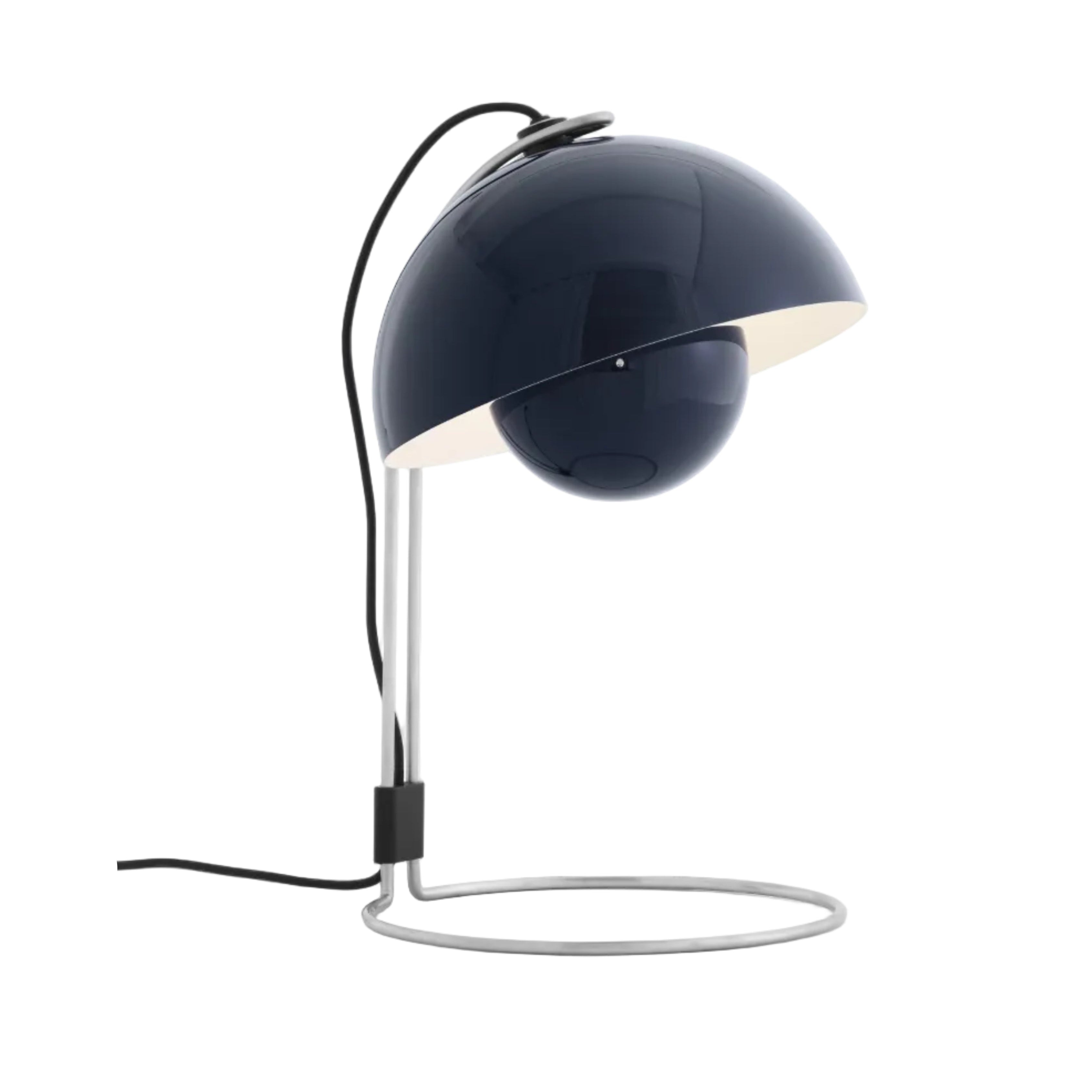 Lampa stołowa FLOWERPOT VP4 stalowy niebieski