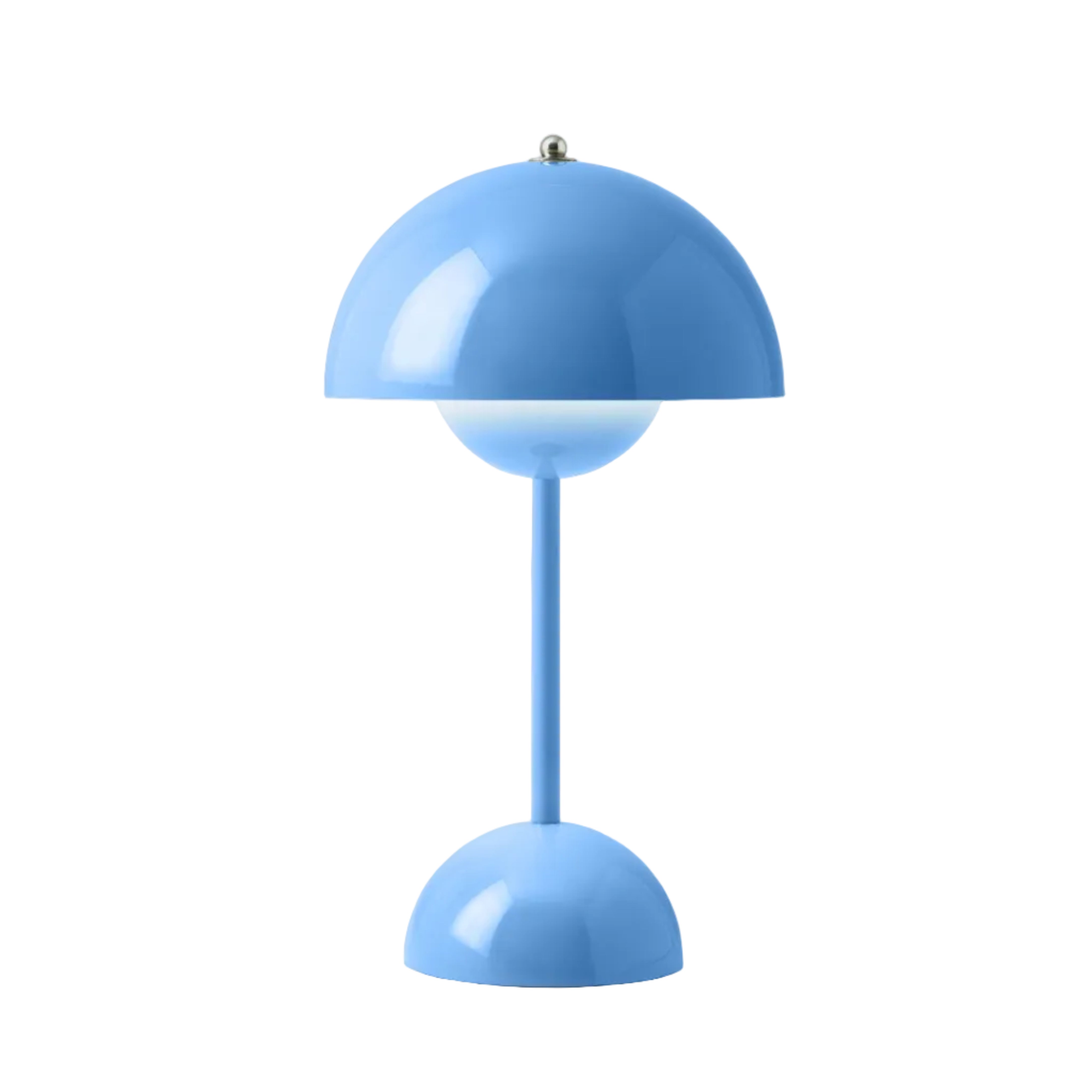 FLOWERPOT VP9 Portable Lamp in Blue