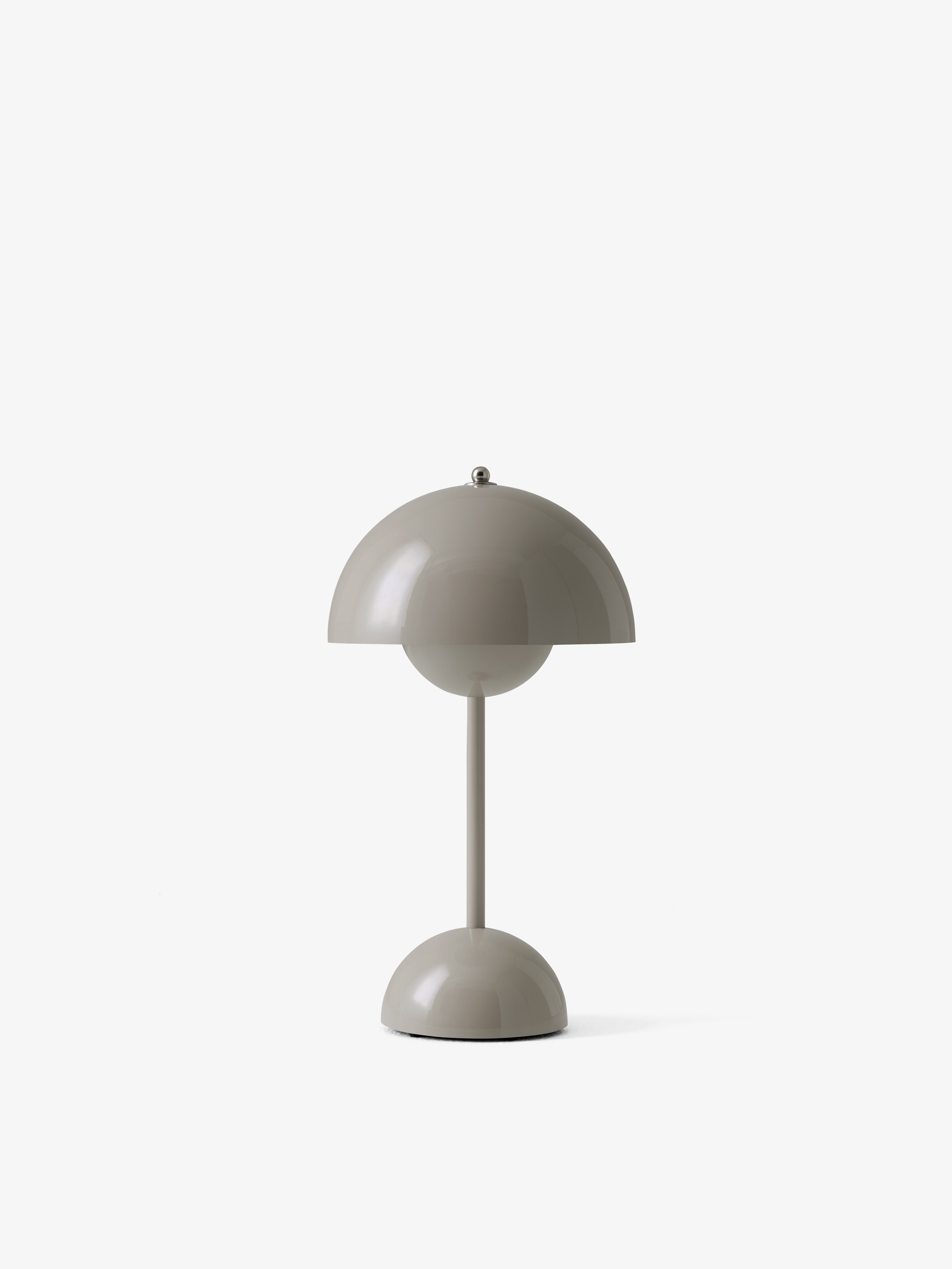 Portable lamp FLOWERPOT VP9 gray-beige