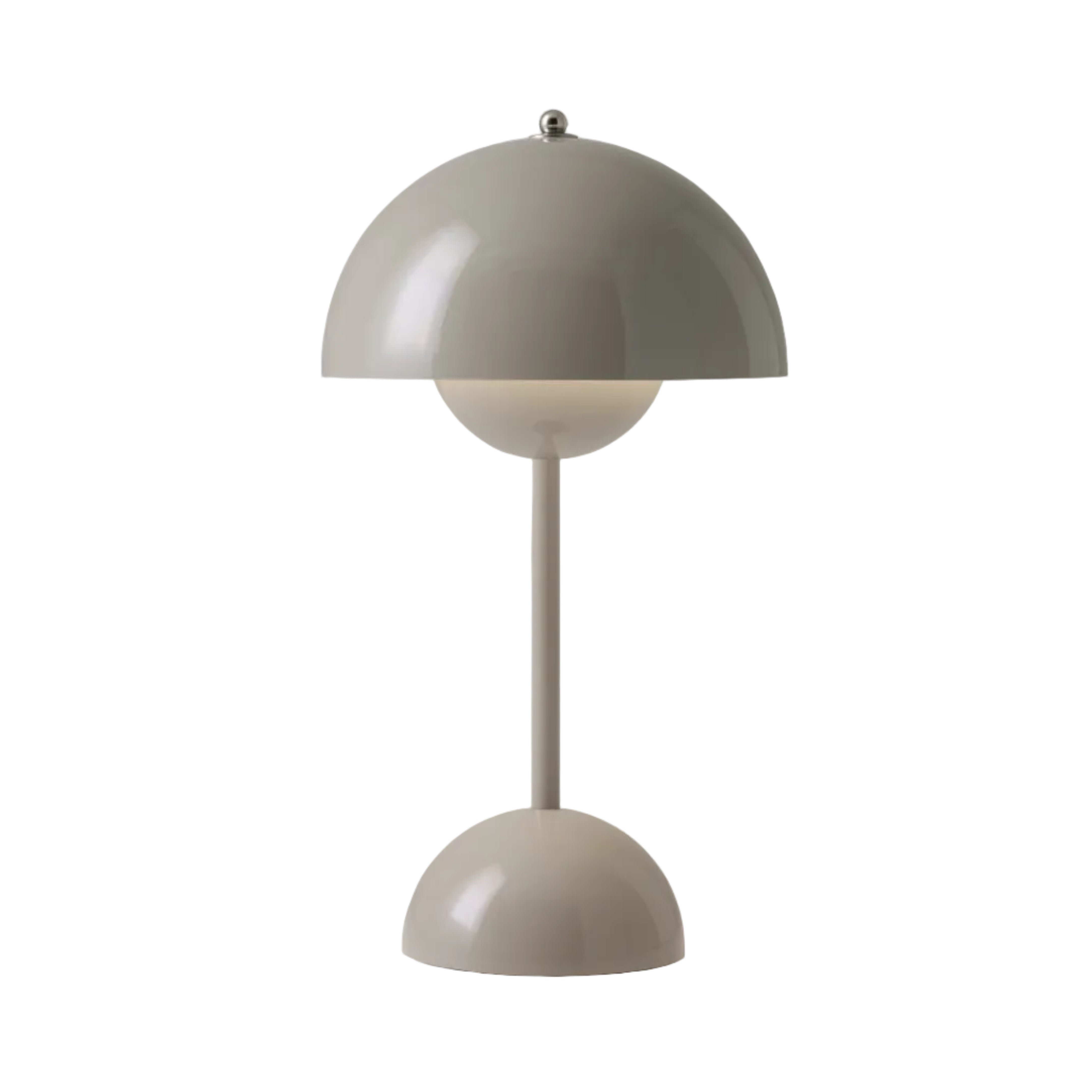 Portable lamp FLOWERPOT VP9 gray-beige