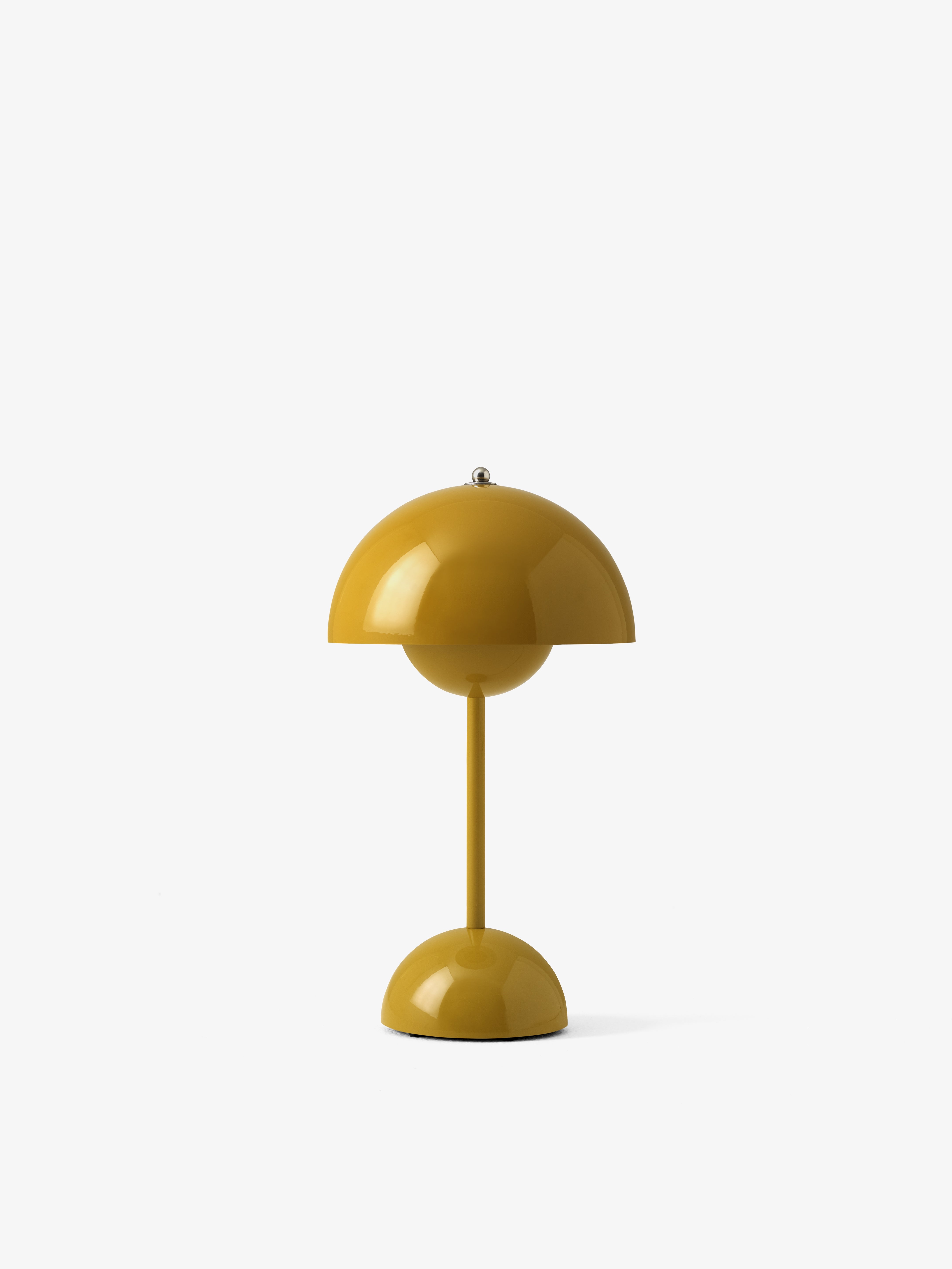 FLOWERPOT VP9 Portable Lamp in Mustard
