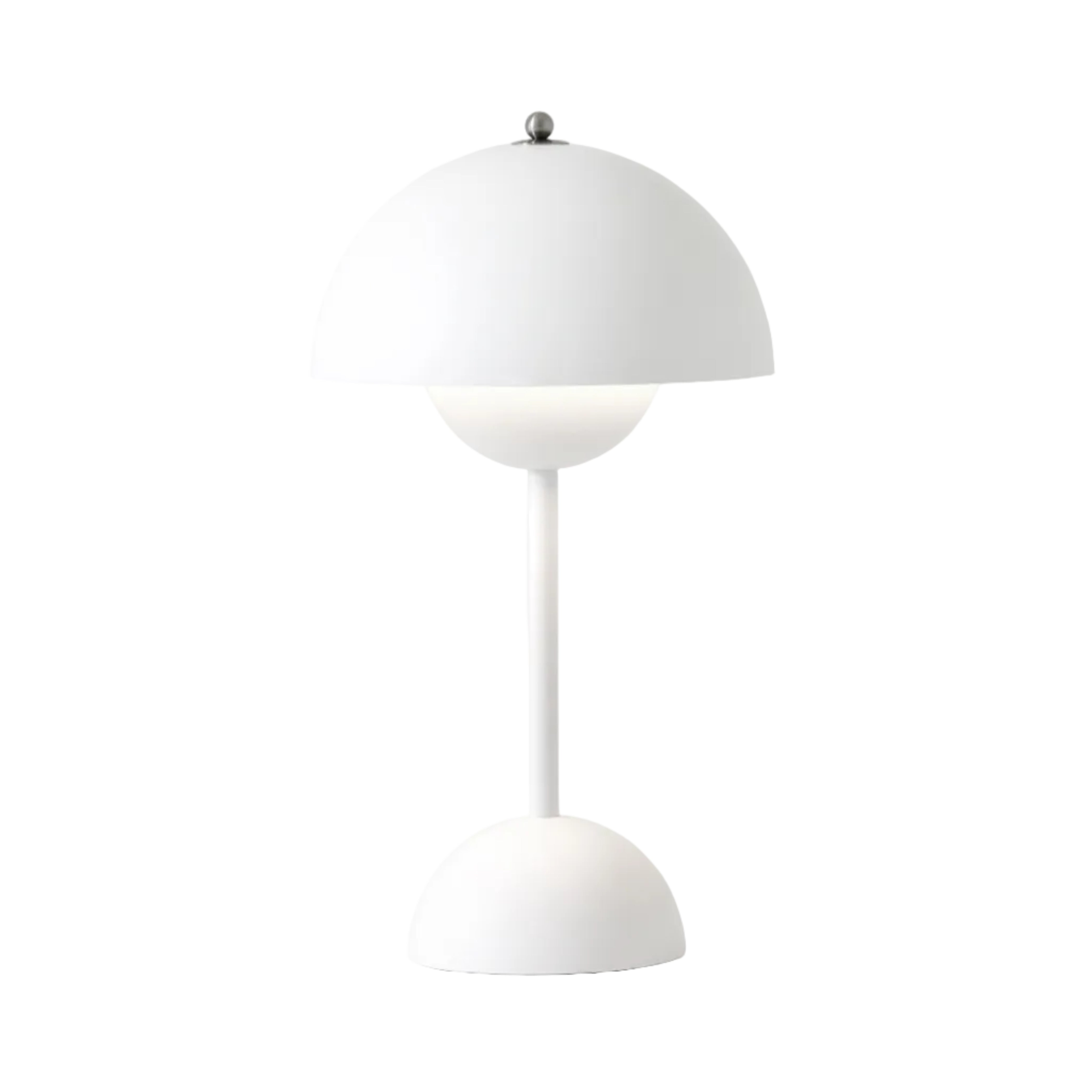 FLOWERPOT VP9 Portable Lamp in Matte White