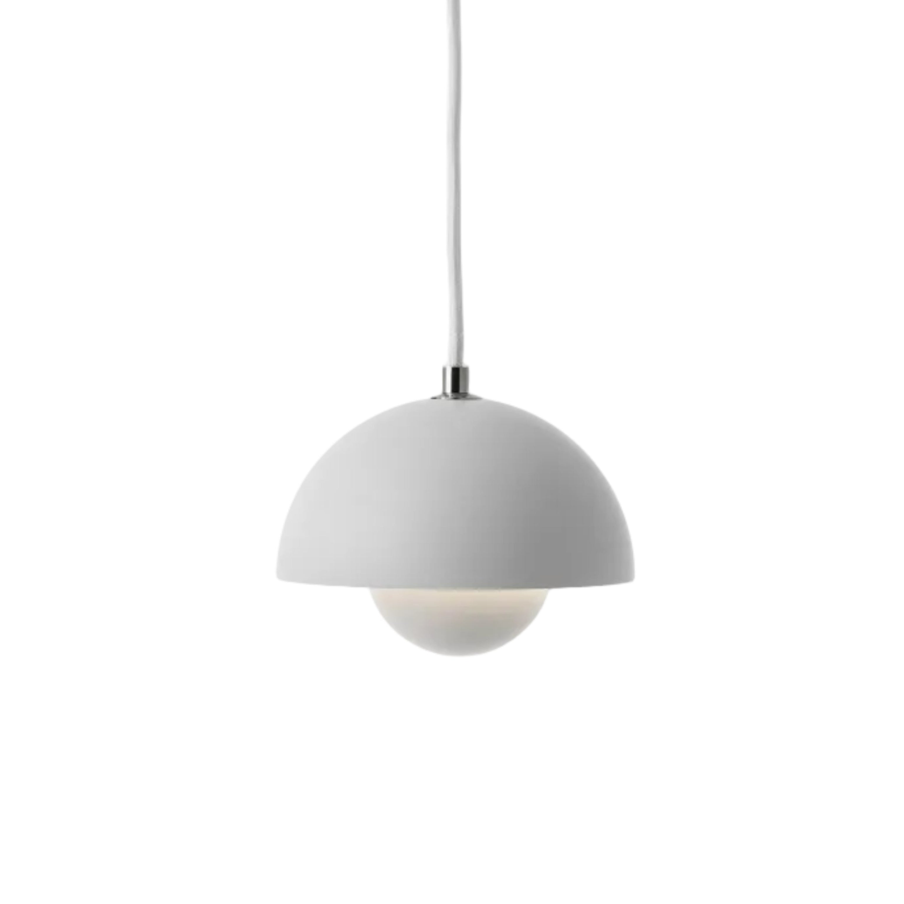 FLOWERPOT pendant lamp matte light gray