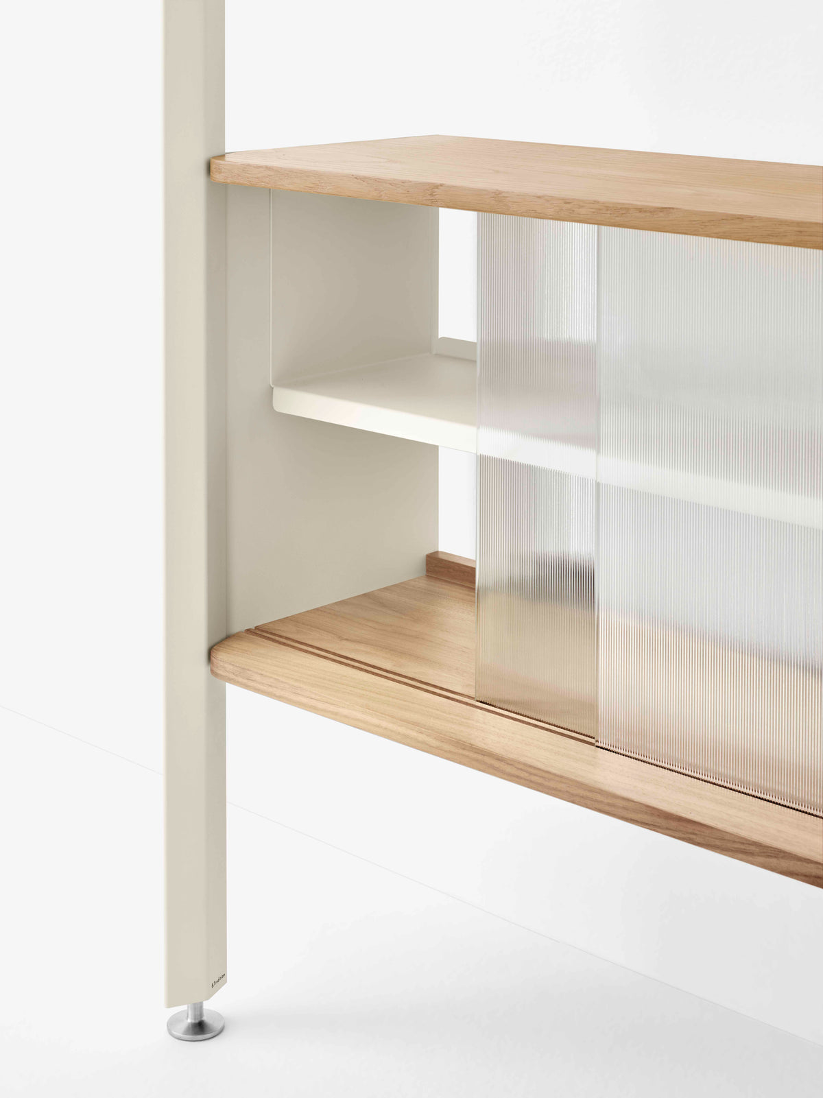 Alabaster modular shelf ROMBE