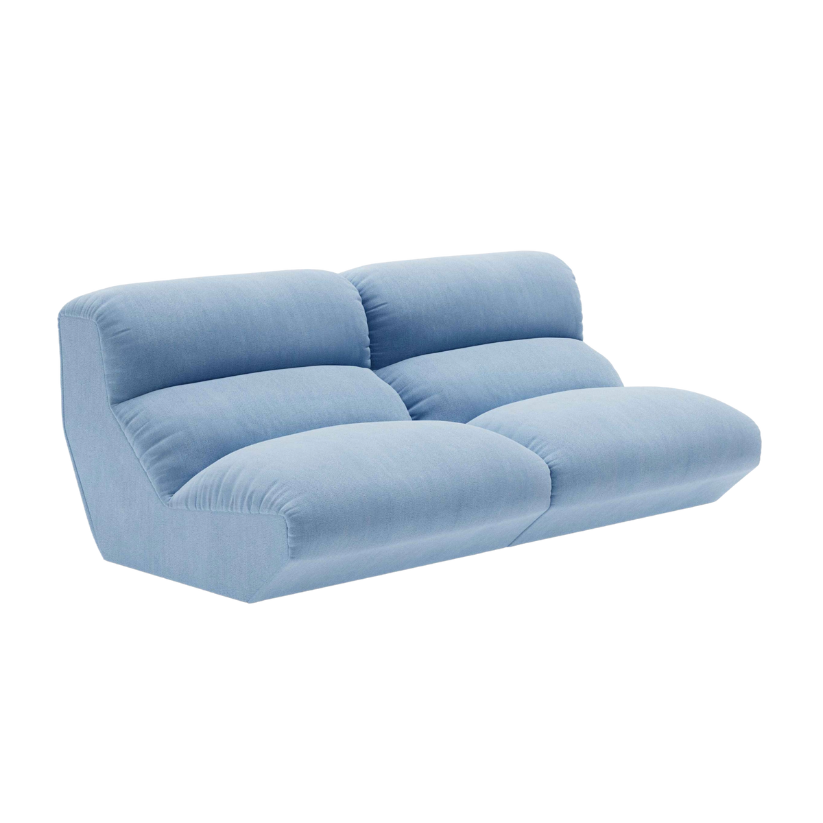 HI LO 3-Seater Modular Sofa Sky Blue