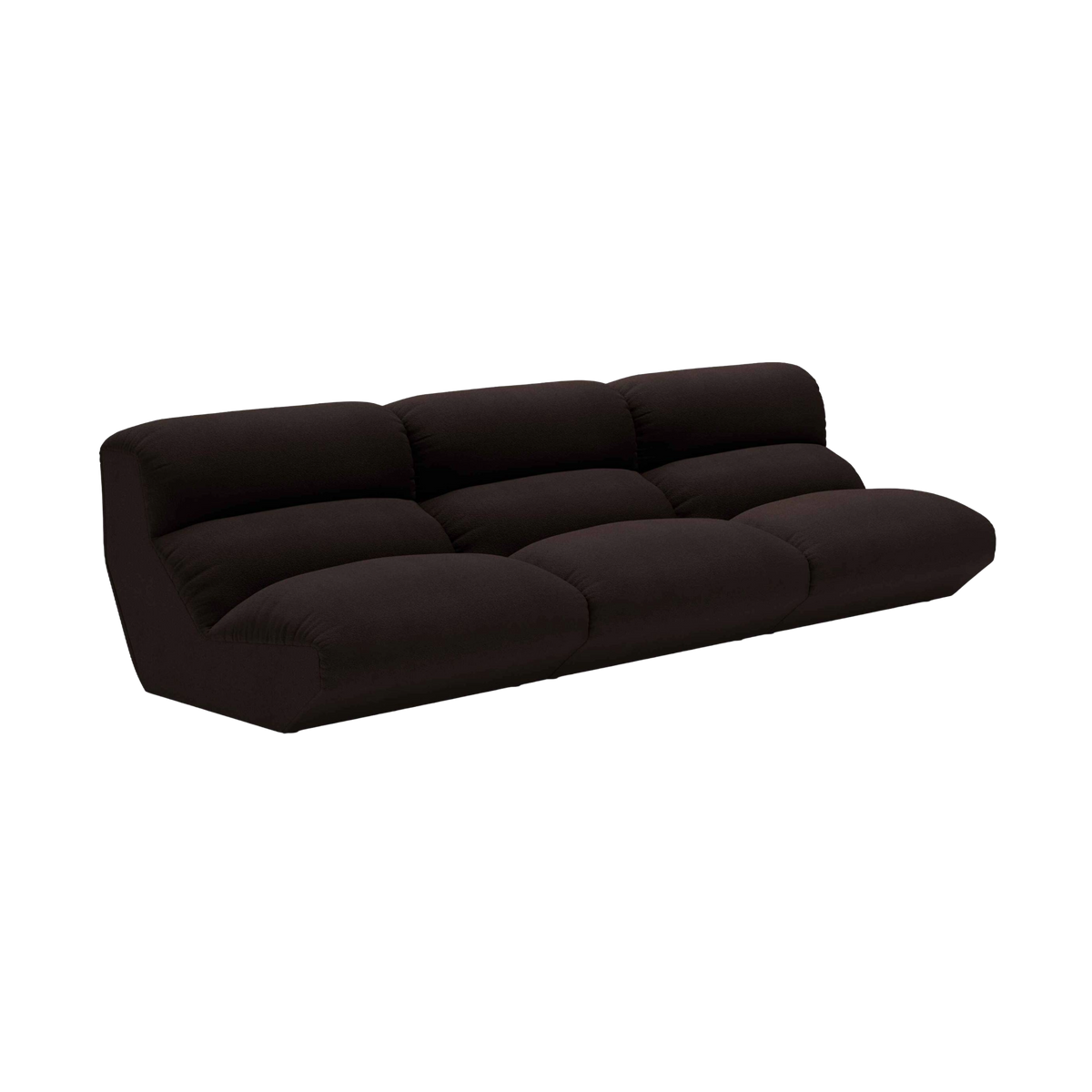 HI LO 4-Seater Modular Sofa Chocolate