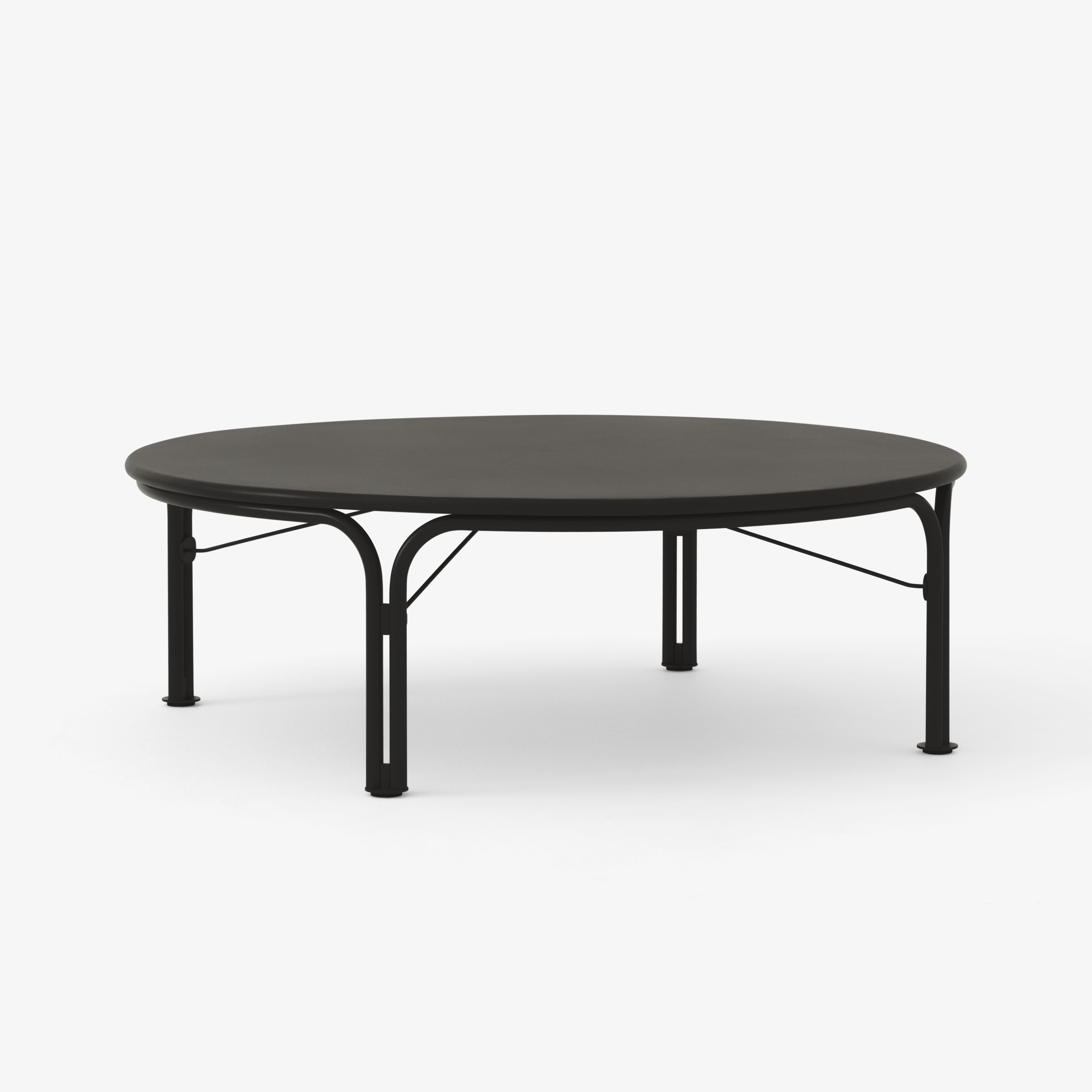 Thorvald Outdoor Coffee Table Black