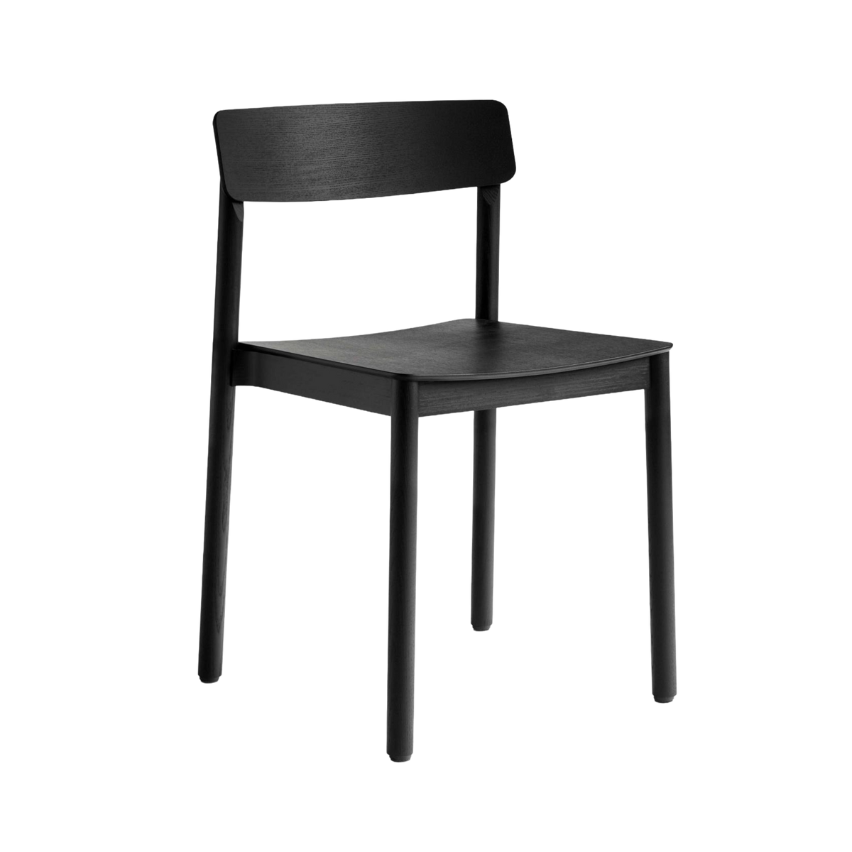BETTY TK2 chair in black lacquered ash