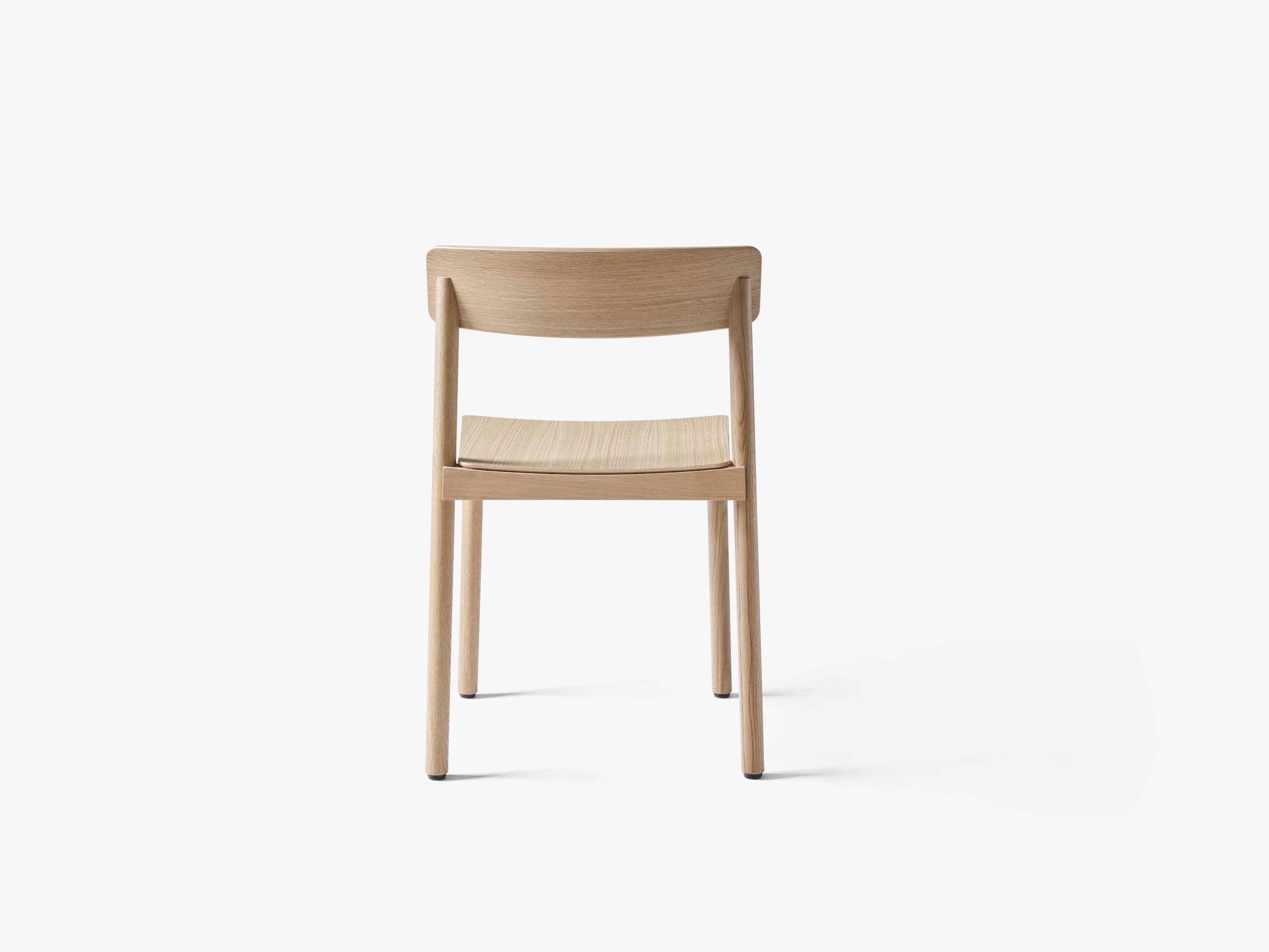 BETTY TK2 chair in lacquered oak