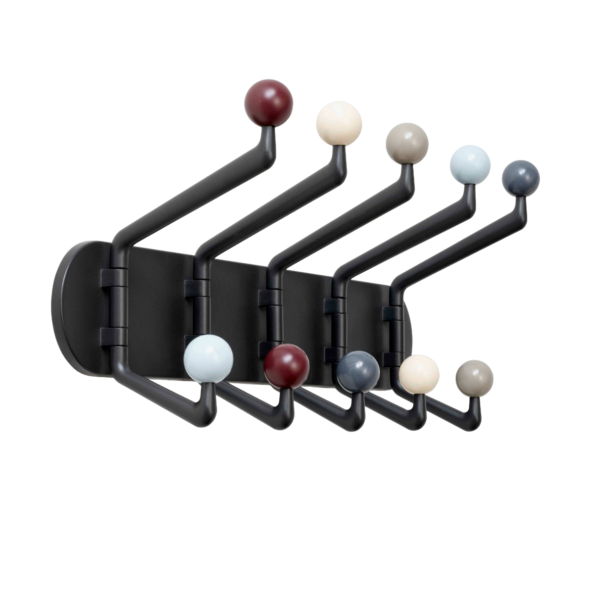 Wall hook CAPTURE SC76 graphite with colorful finish