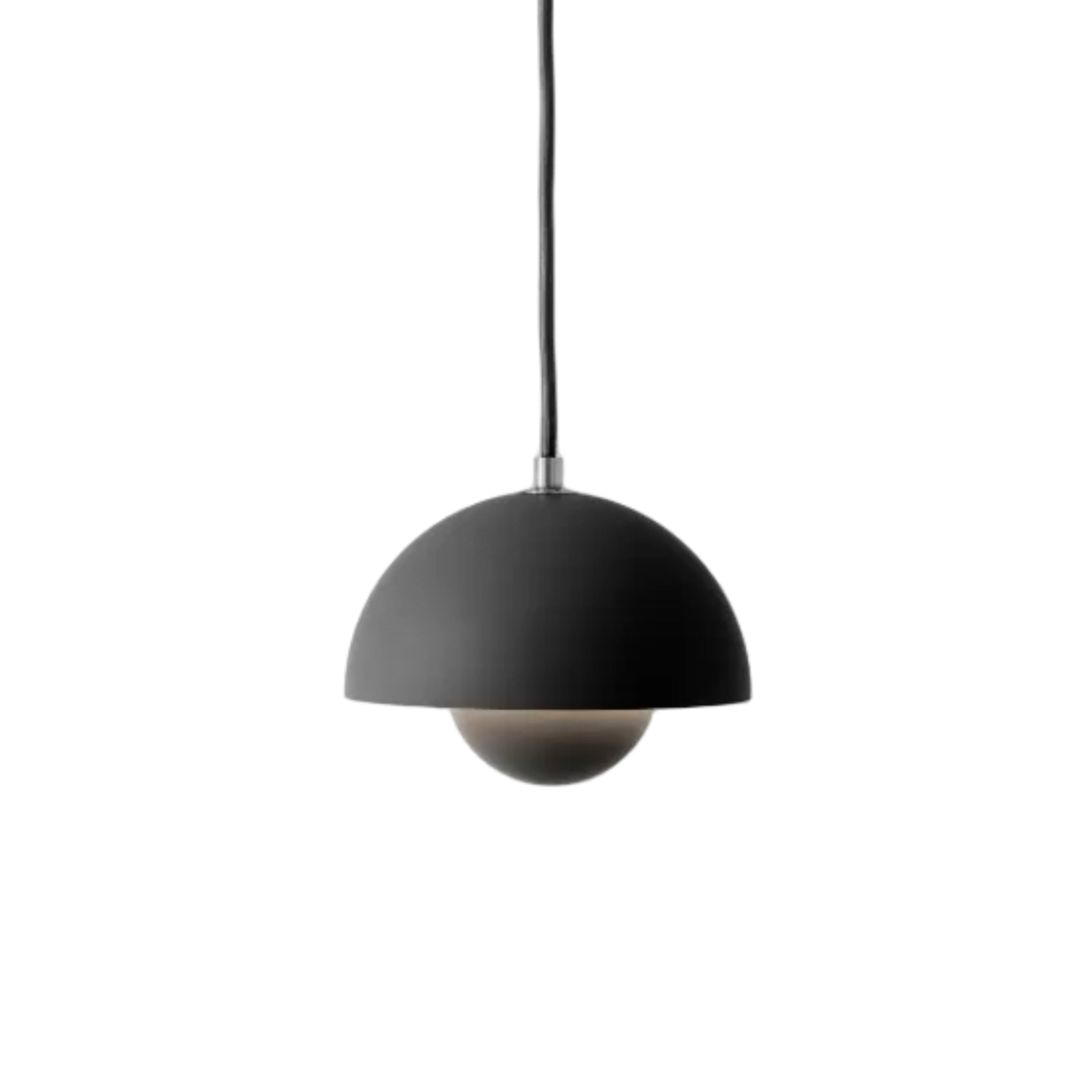 FLOWERPOT pendant lamp matte black