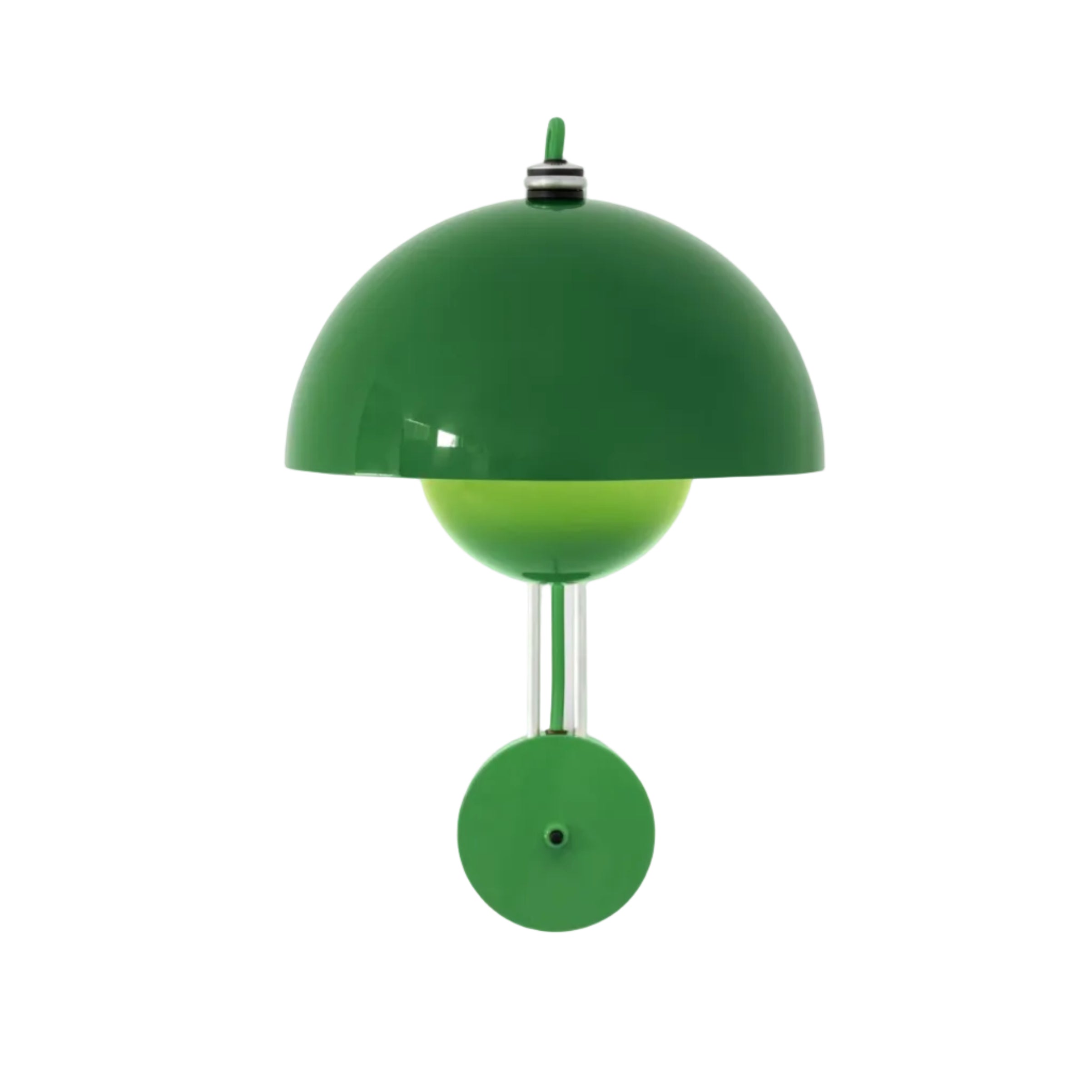 FLOWERPOT VP8 Wall Lamp in vibrant green