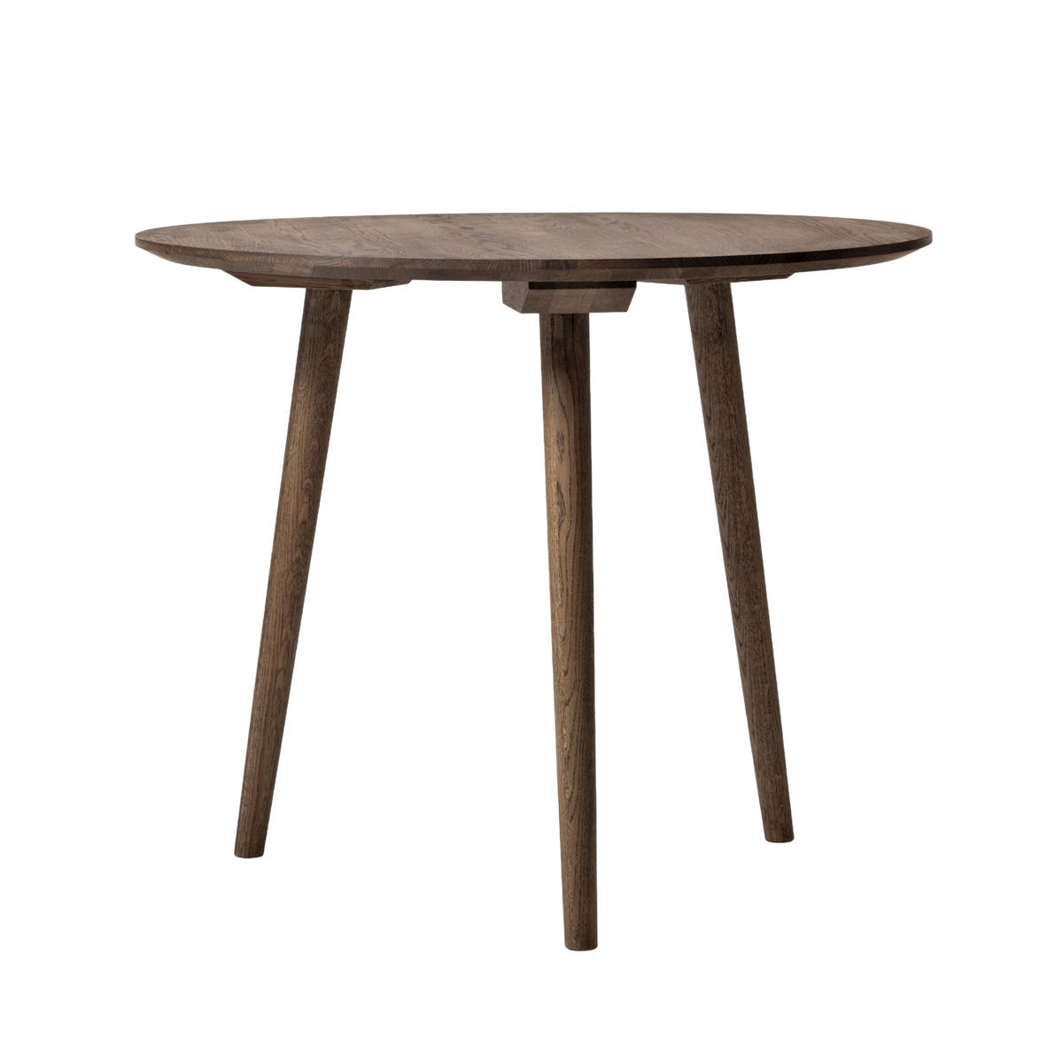 IN BETWEEN Round Table Smoked Oiled Oak