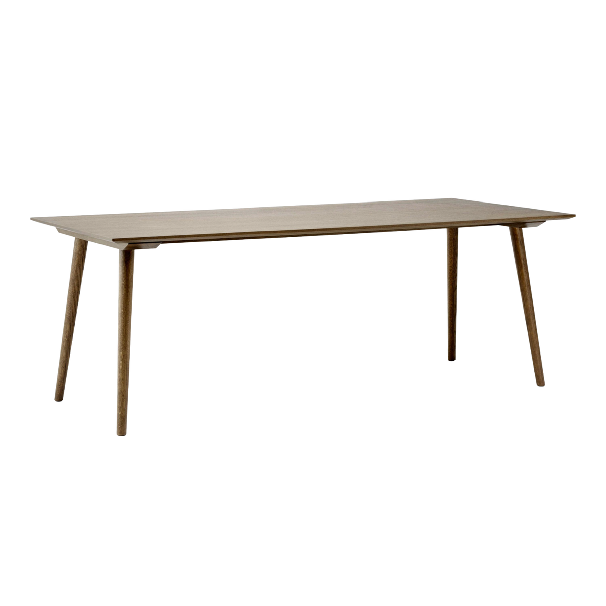 IN BETWEEN Table smoked lacquered oak