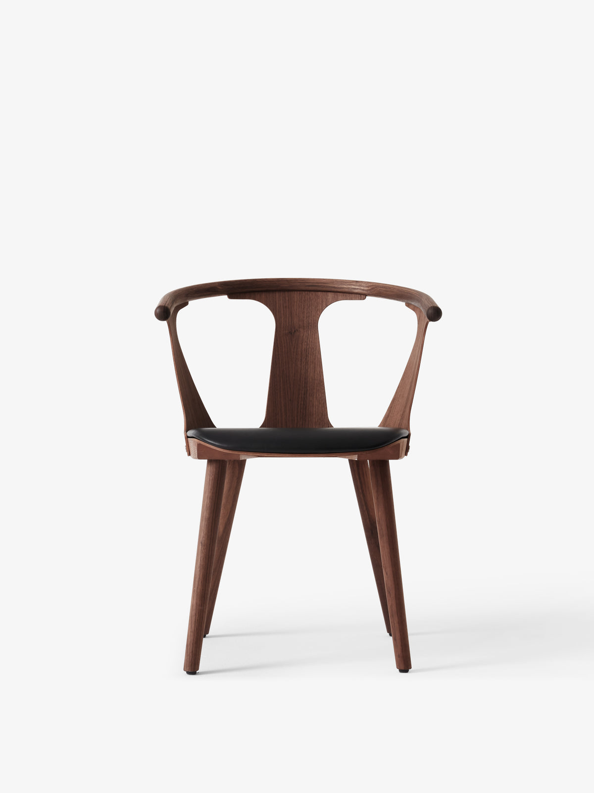 Chair IN BETWEEN SK2 oiled walnut with upholstered seat
