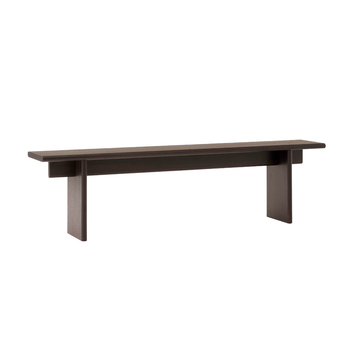 ITA bench dark oak wood