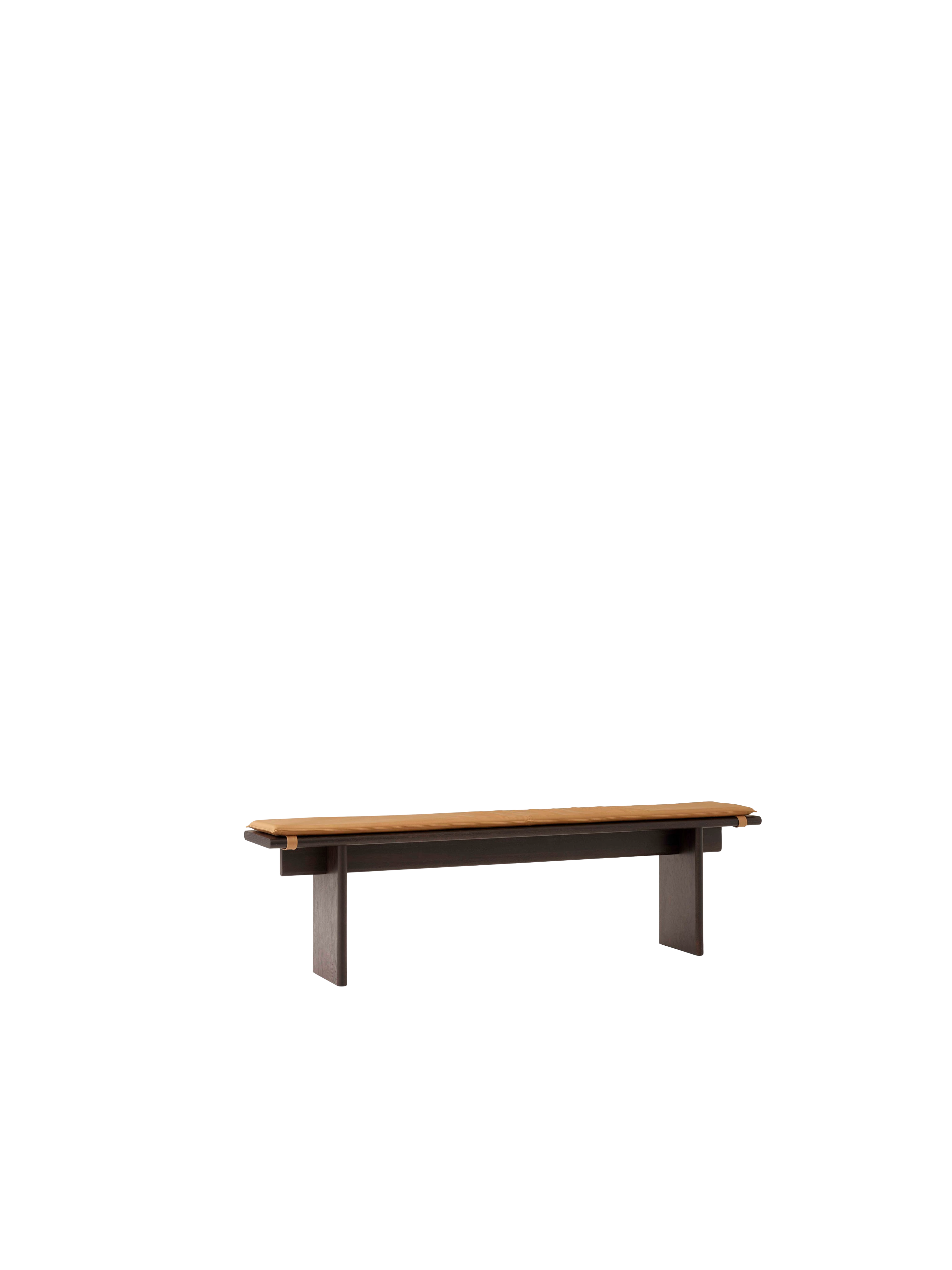 ITA bench dark oak wood