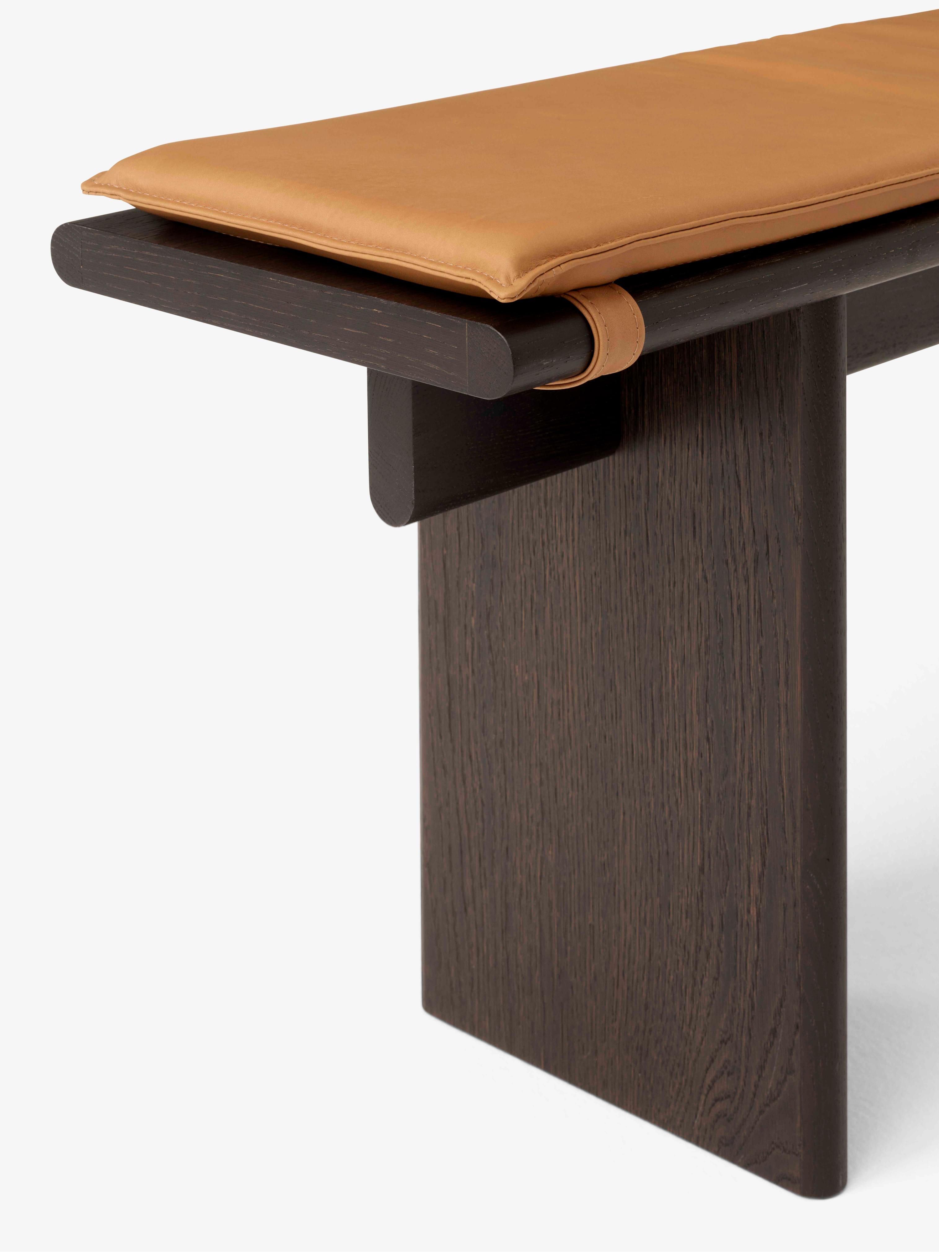 ITA bench dark oak wood