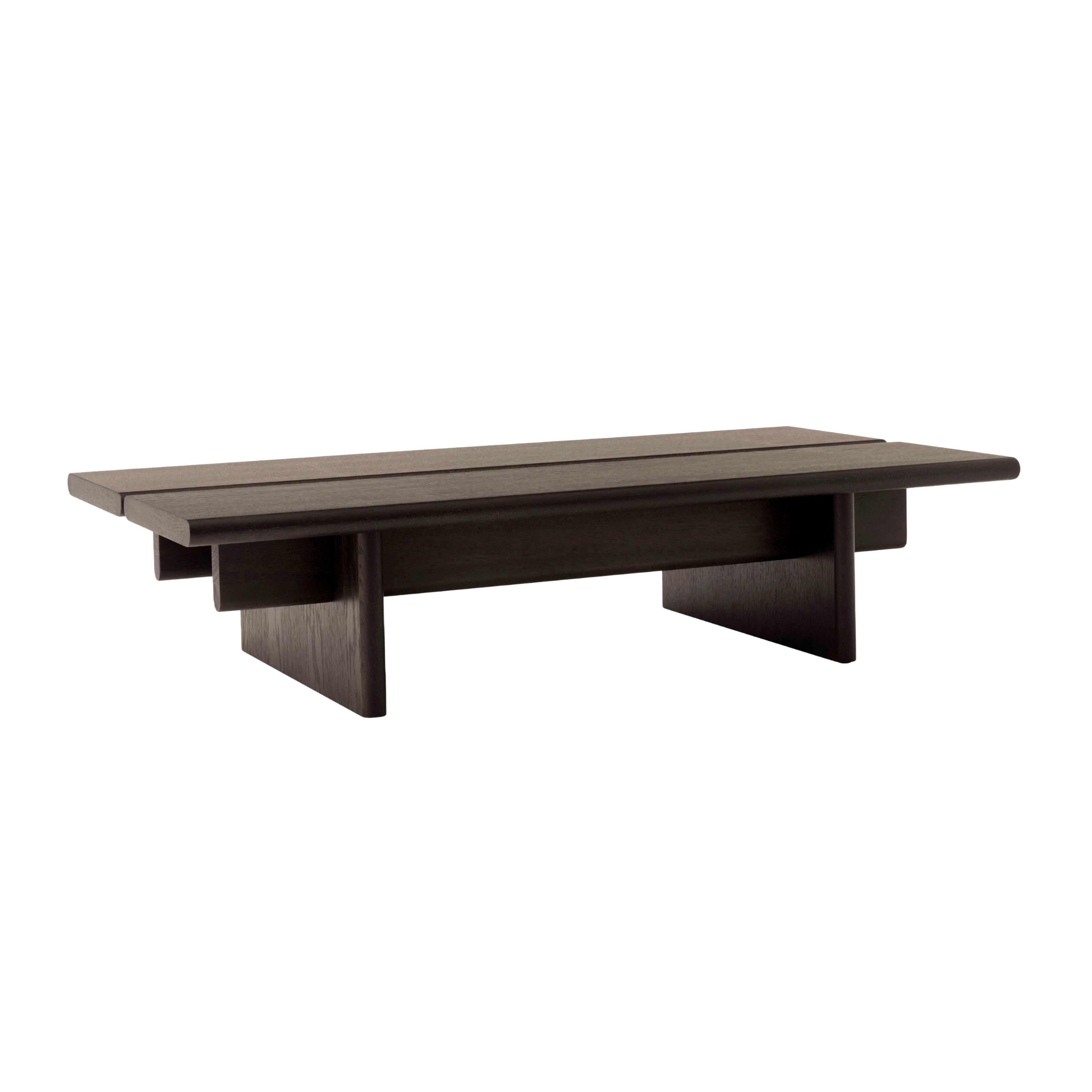 ITA coffee table dark oak wood