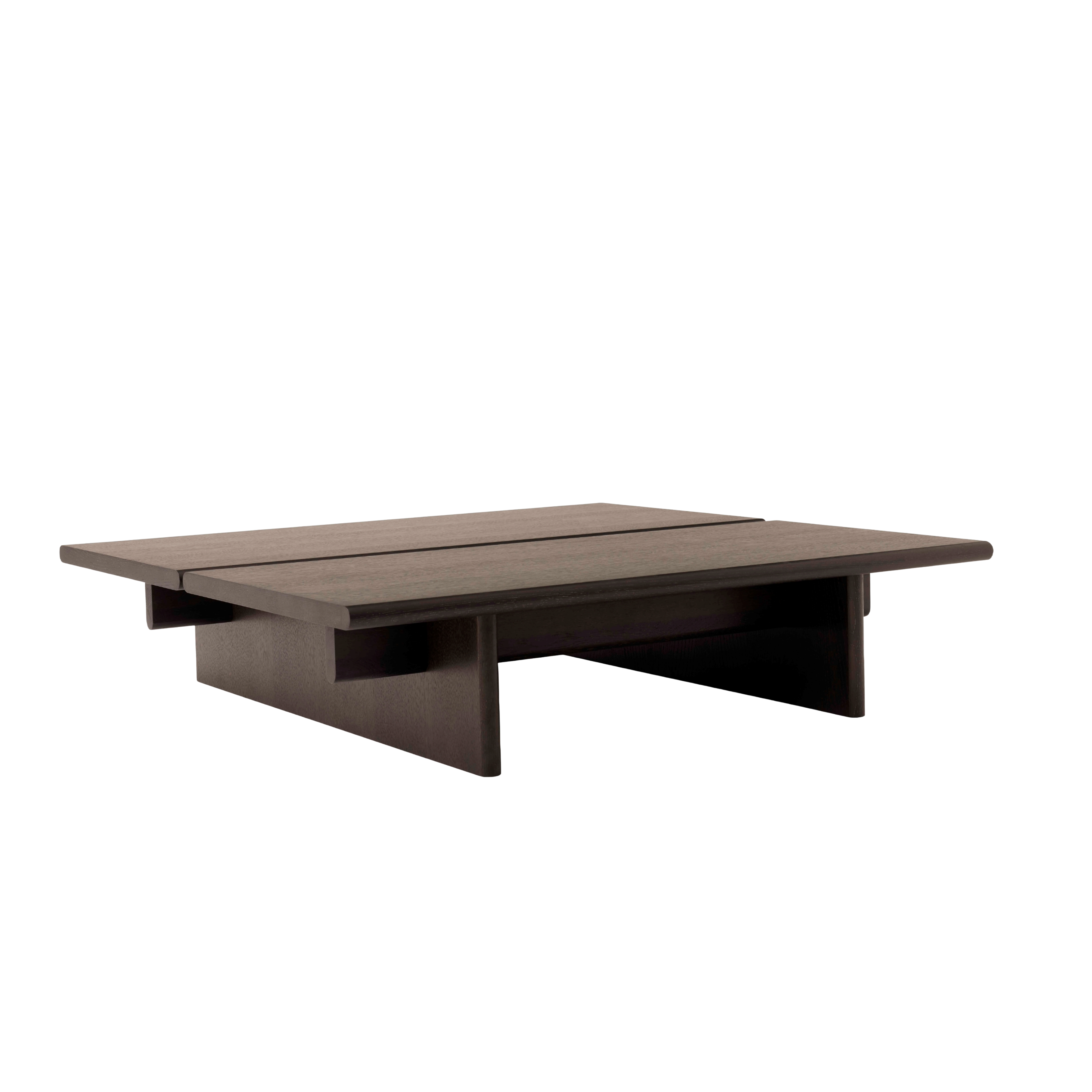 ITA coffee table dark oak wood