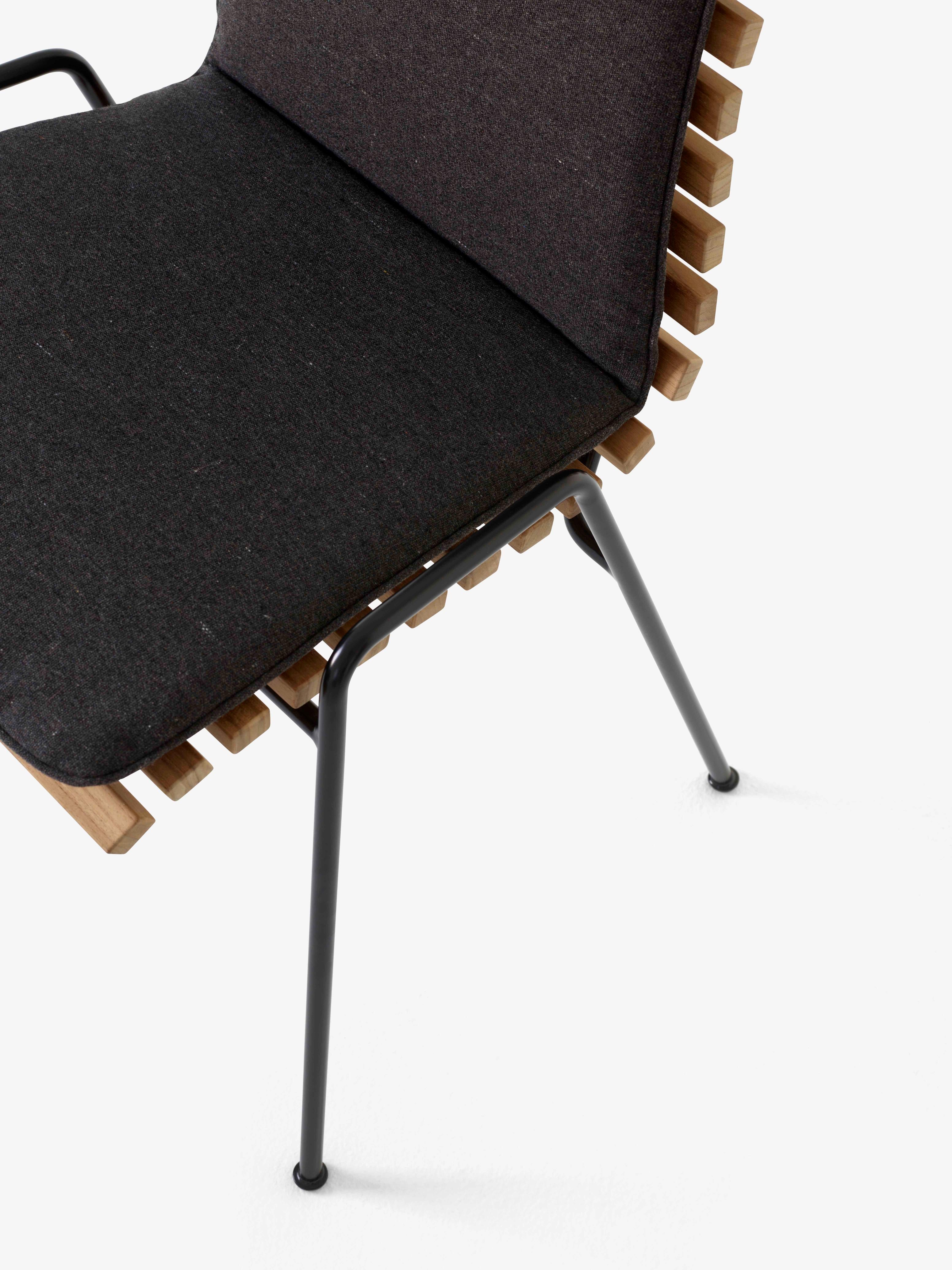 RFH RD4 Outdoor Chair in Teak Wood with Black Base