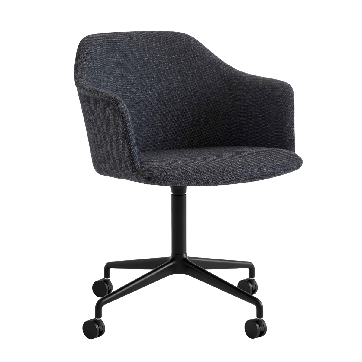 RELY HW50 office chair upholstered with a black base