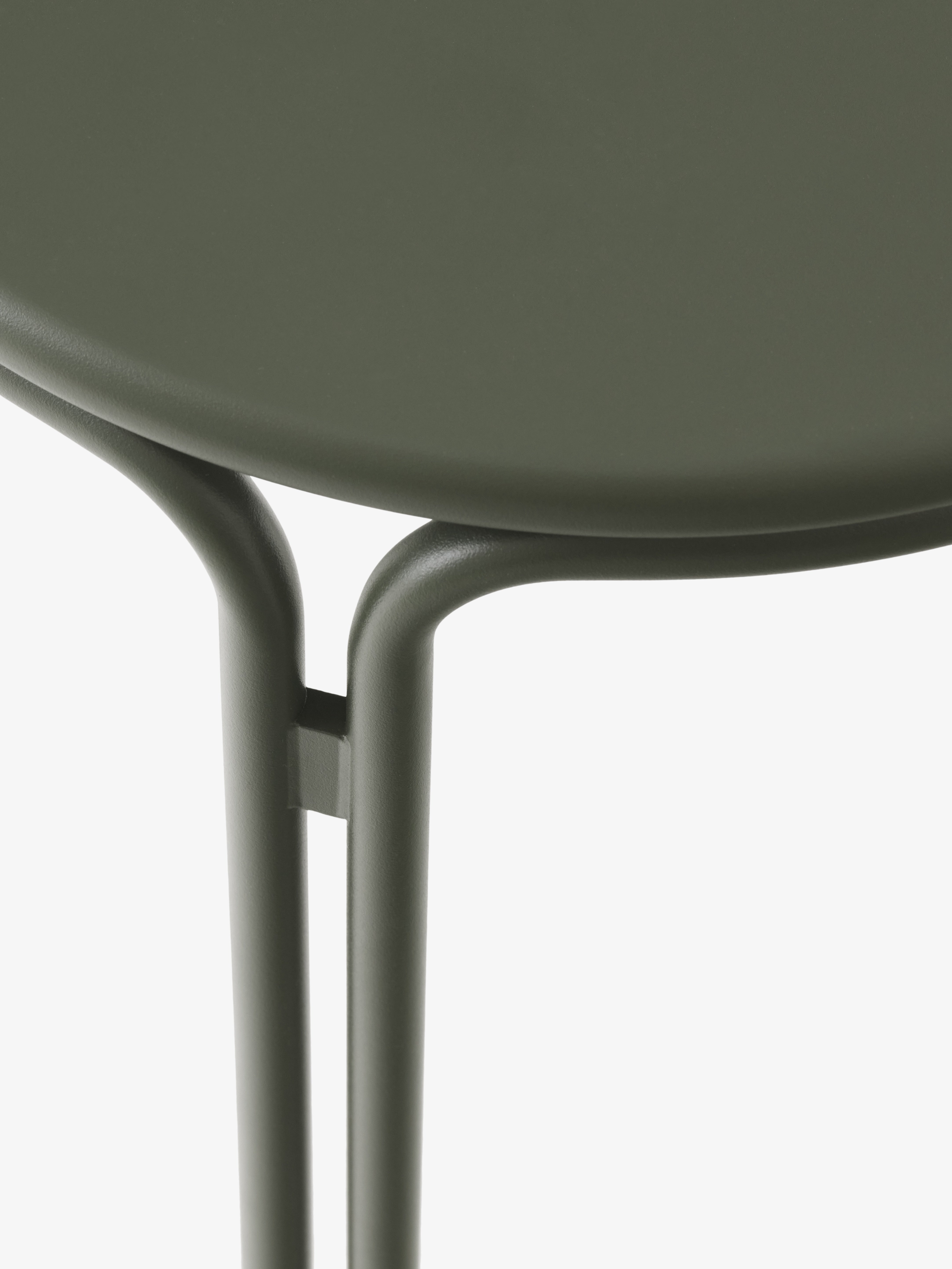 THORVALD SC102 Dark Green Outdoor Side Table