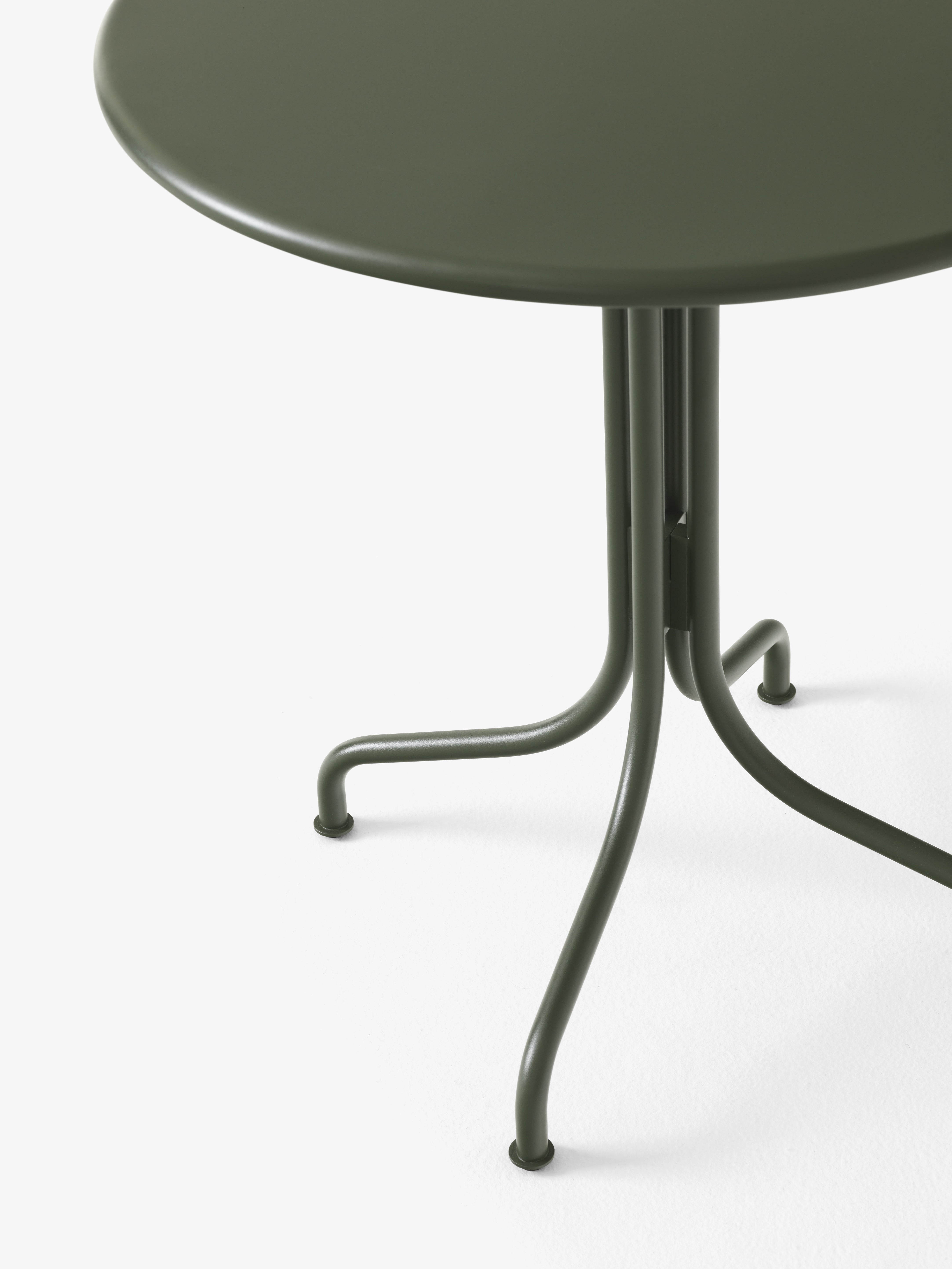 THORVALD SC96 dark green outdoor round table