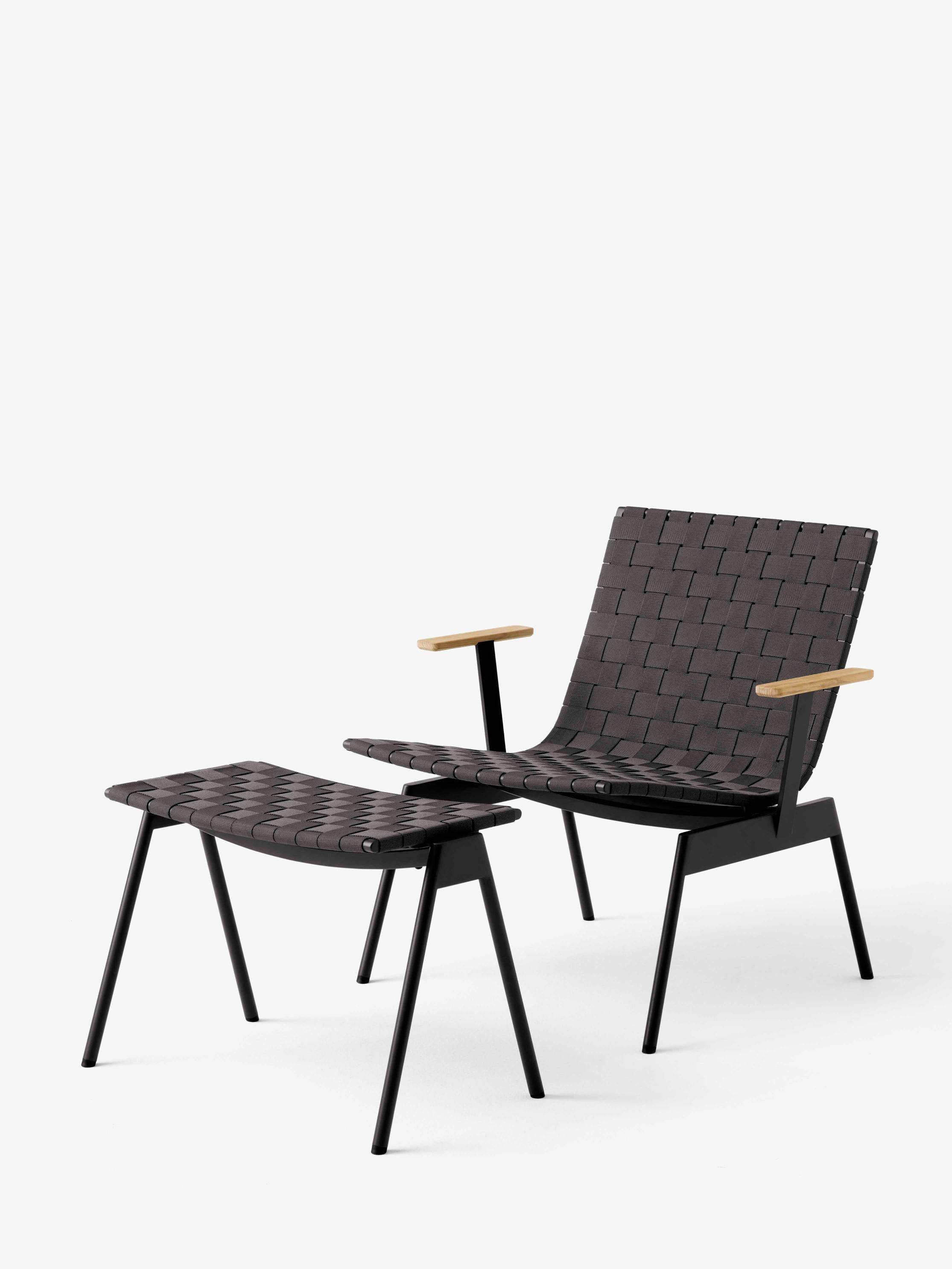 Outdoor footrest VILLE AV46 black