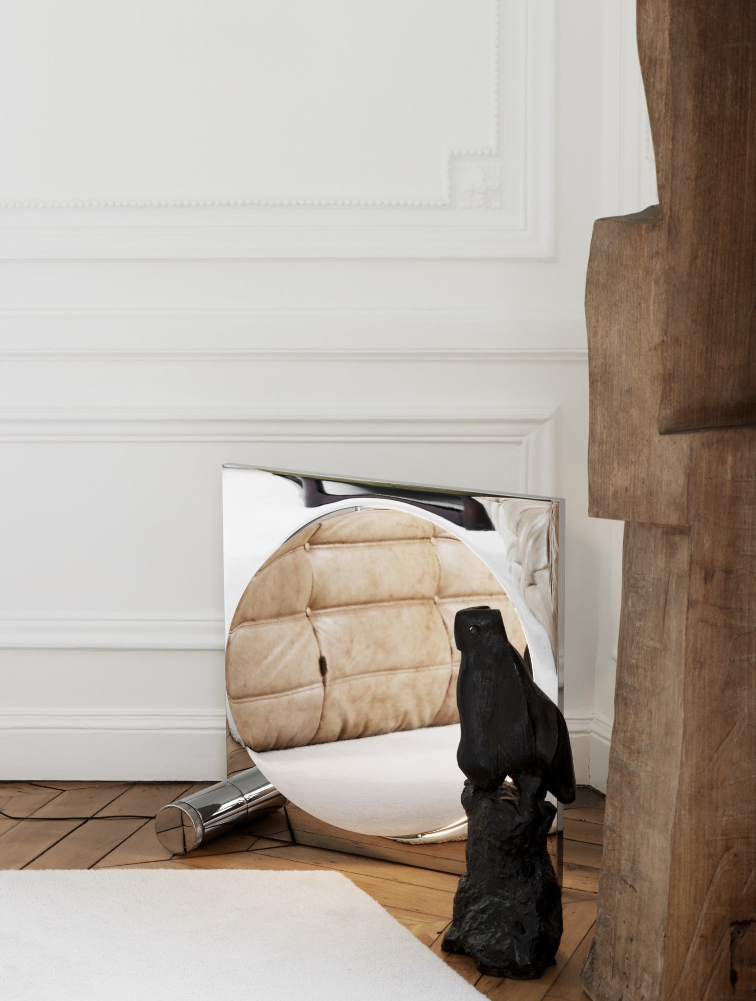 Stehlampe MOONSETTER verchromt