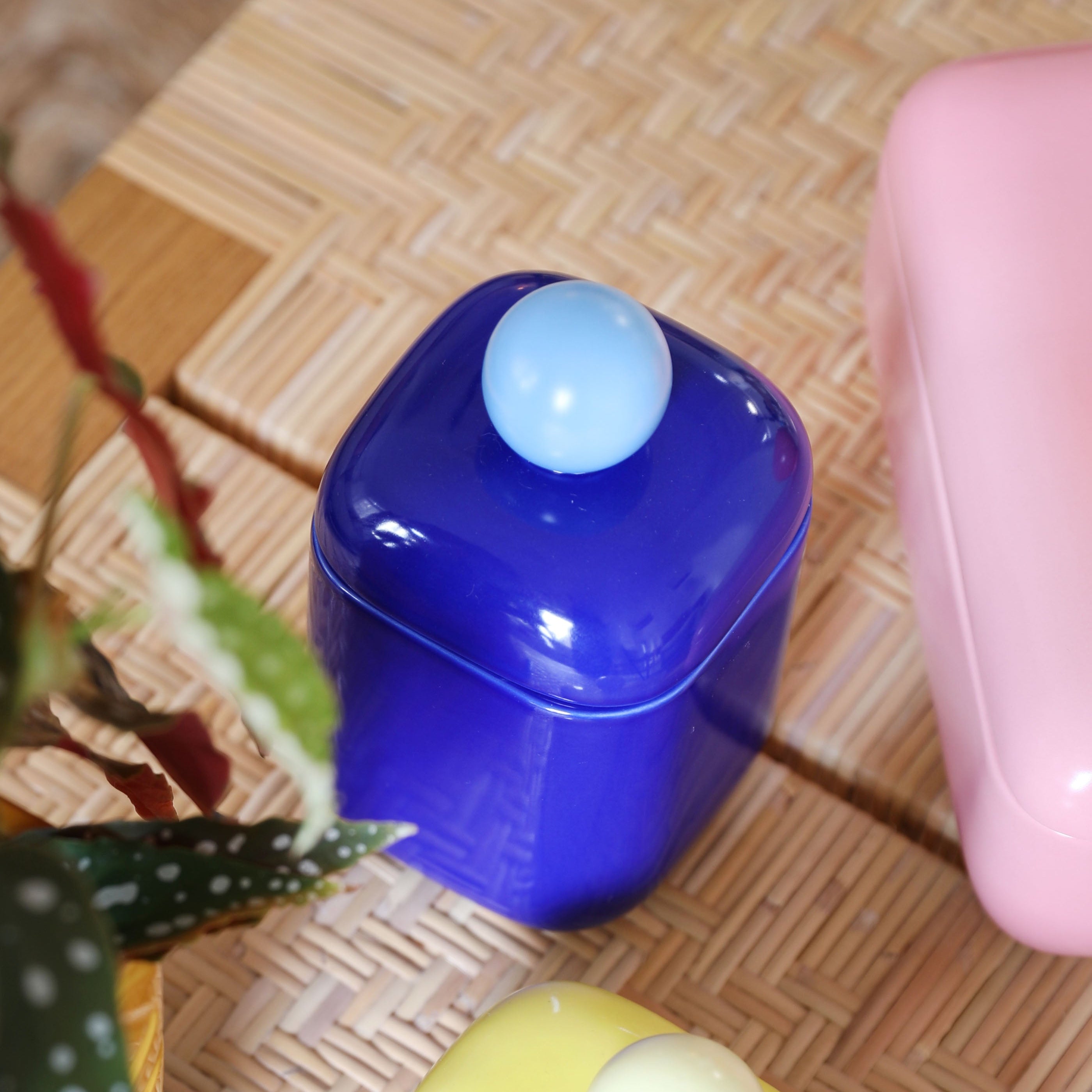 Blue ORB Container
