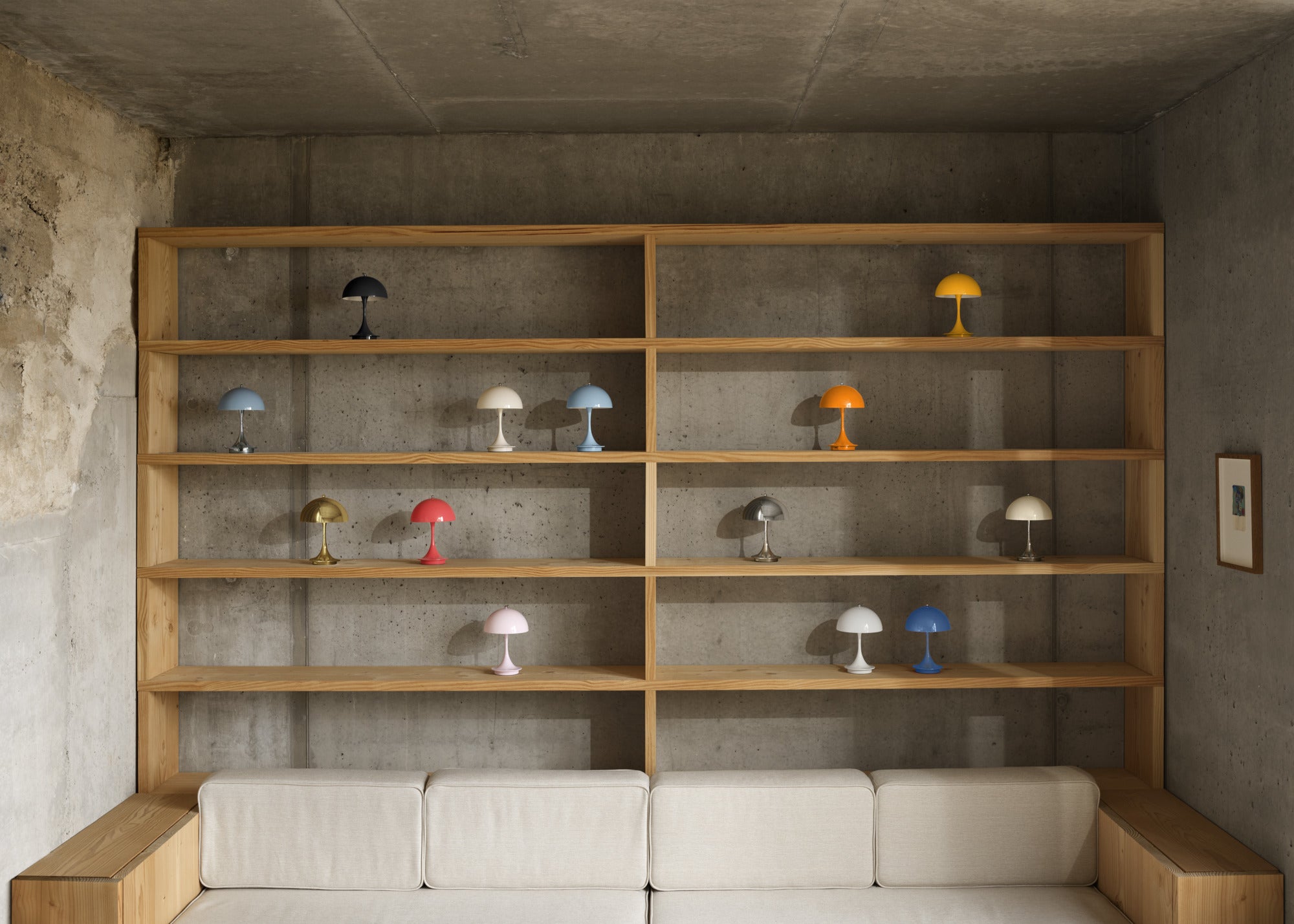 Lampa przenośna PANTHELLA 160 blady różowy
