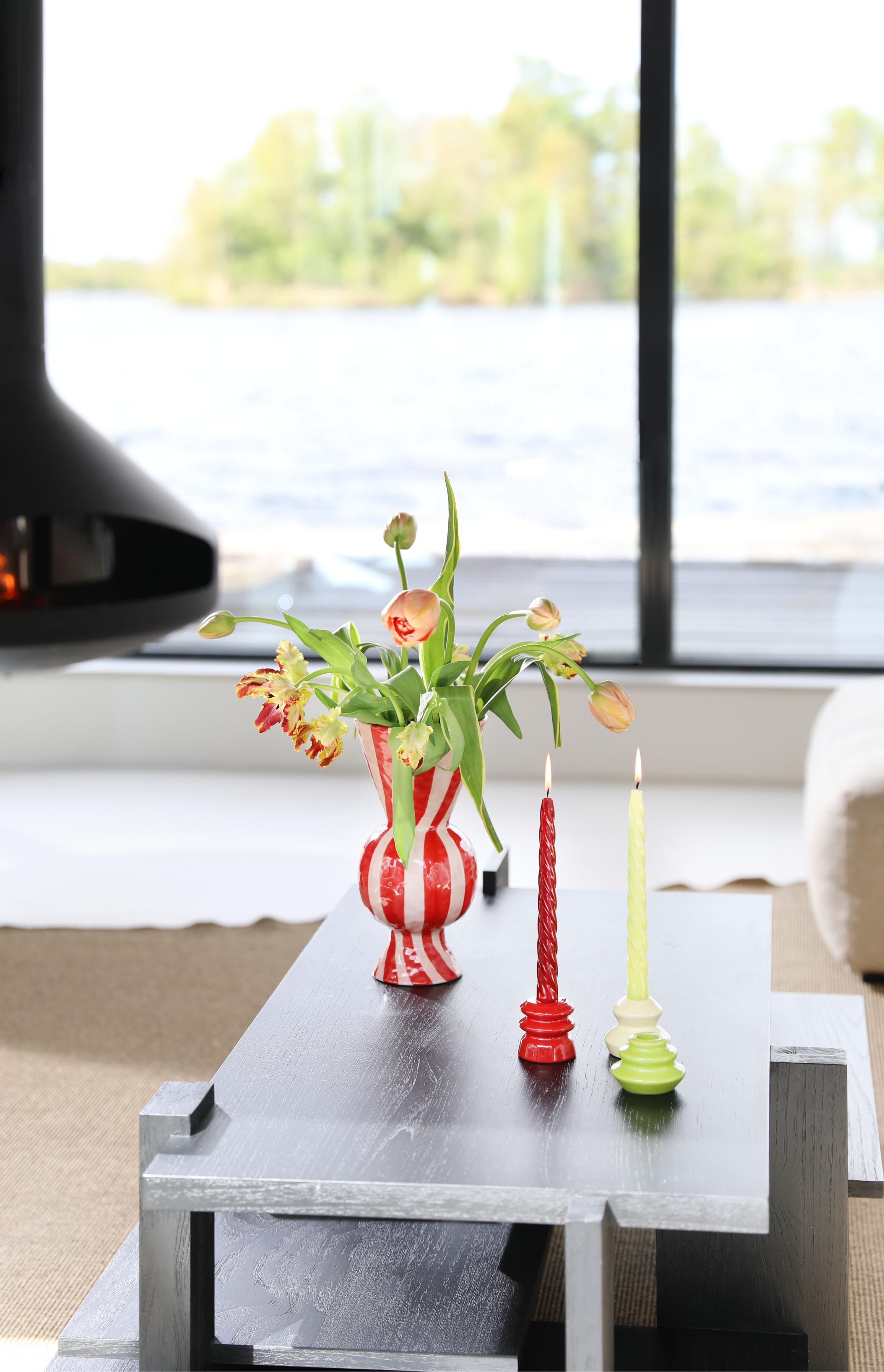 BRAVO GREENS Candle Set Green